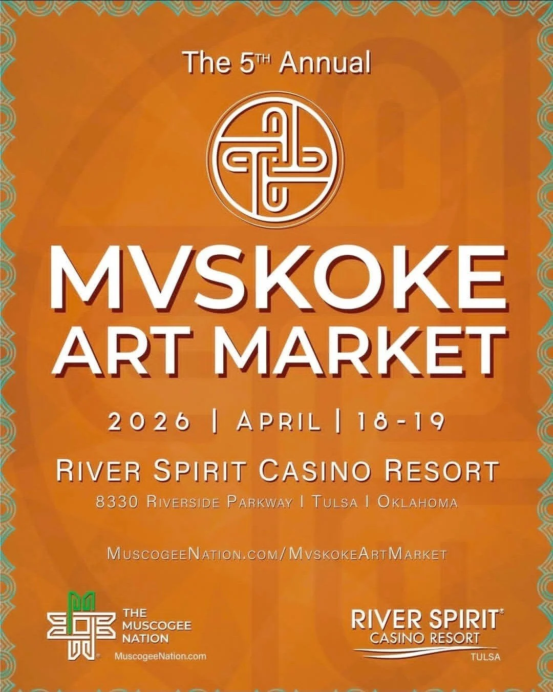 Join L A Deer Apparel at the 5th annual Mvskoke Art Market April 18th-19th!⁠
⁠
There will be new pieces available at this market.. you'll want to come see them in person 😉✨⁠
.⁠
.⁠
.⁠
#mvskokeartmarket2026 #mvskokeartmarket #riverspiritcasino #tulsao