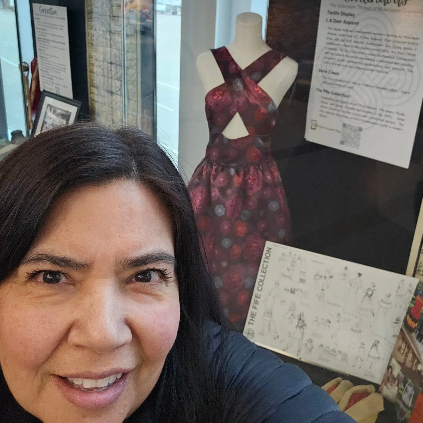 Calling all Tulsa travelers 👀⁠
⁠
An L A Deer Apparel dress is on display at the Tulsa International Airport and to celebrate (and encourage you to go see the dress!) we're offering a giveaway ✨️⁠
⁠
Between now and June, when the exhibit ends, if you