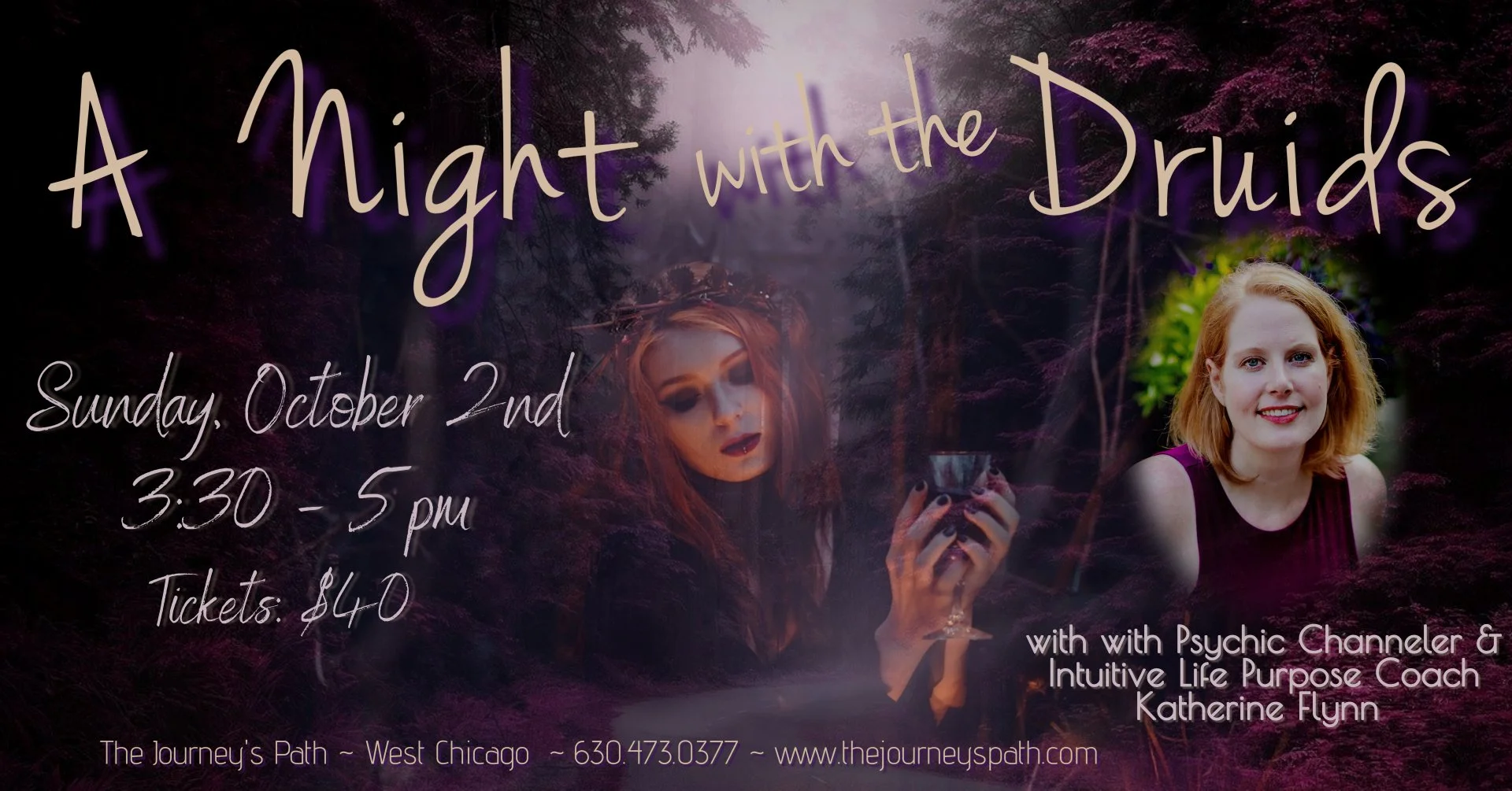 A Night with the Druids - Gallery Reading