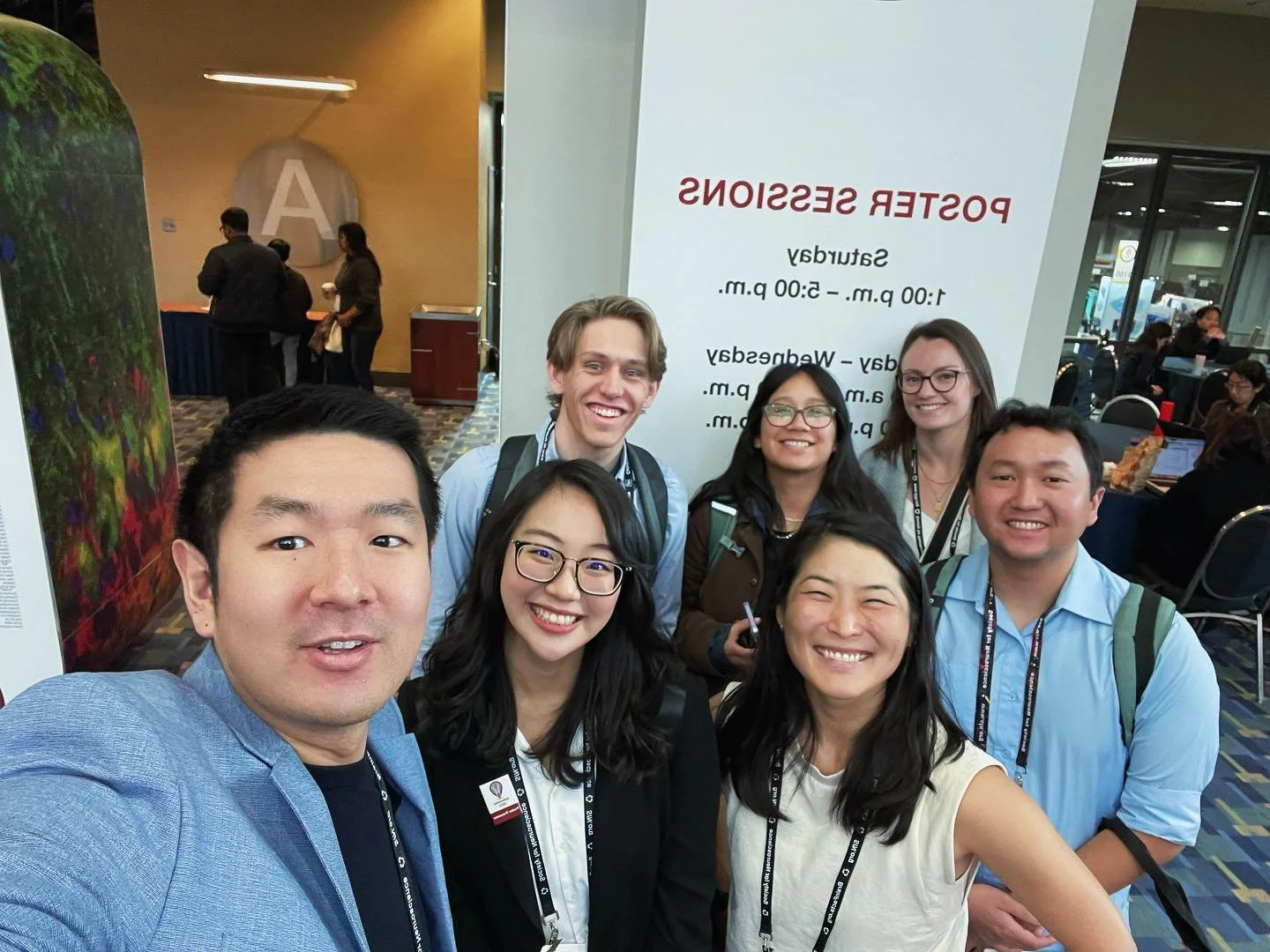 Kim Lab poster session was a success! Thank you everyone who stopped by! #SFN2023 #Sfn #neuroscience 🧠🧬🐁
