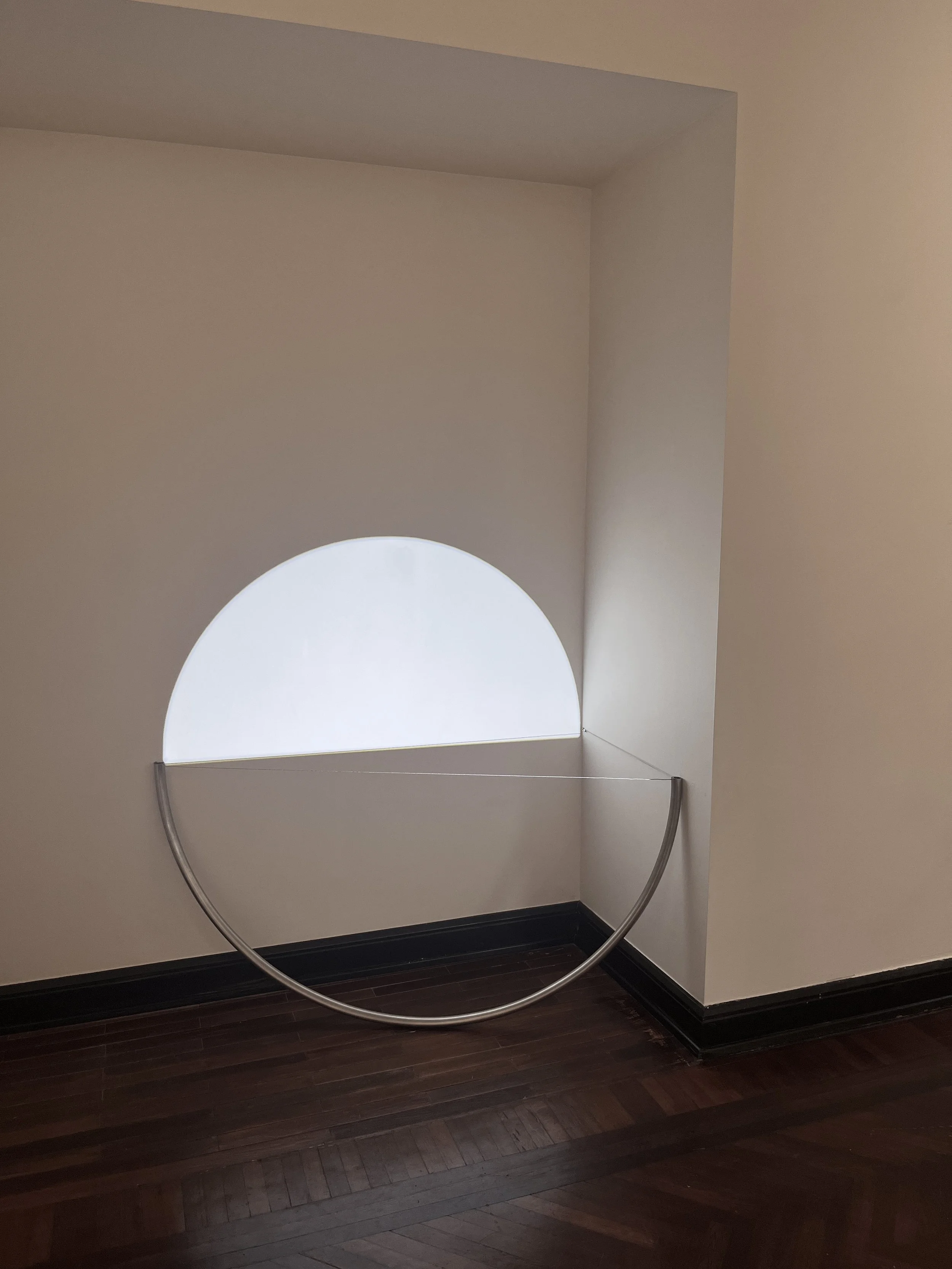 dori deng light installation at Blunt Society Gallery Shanghai