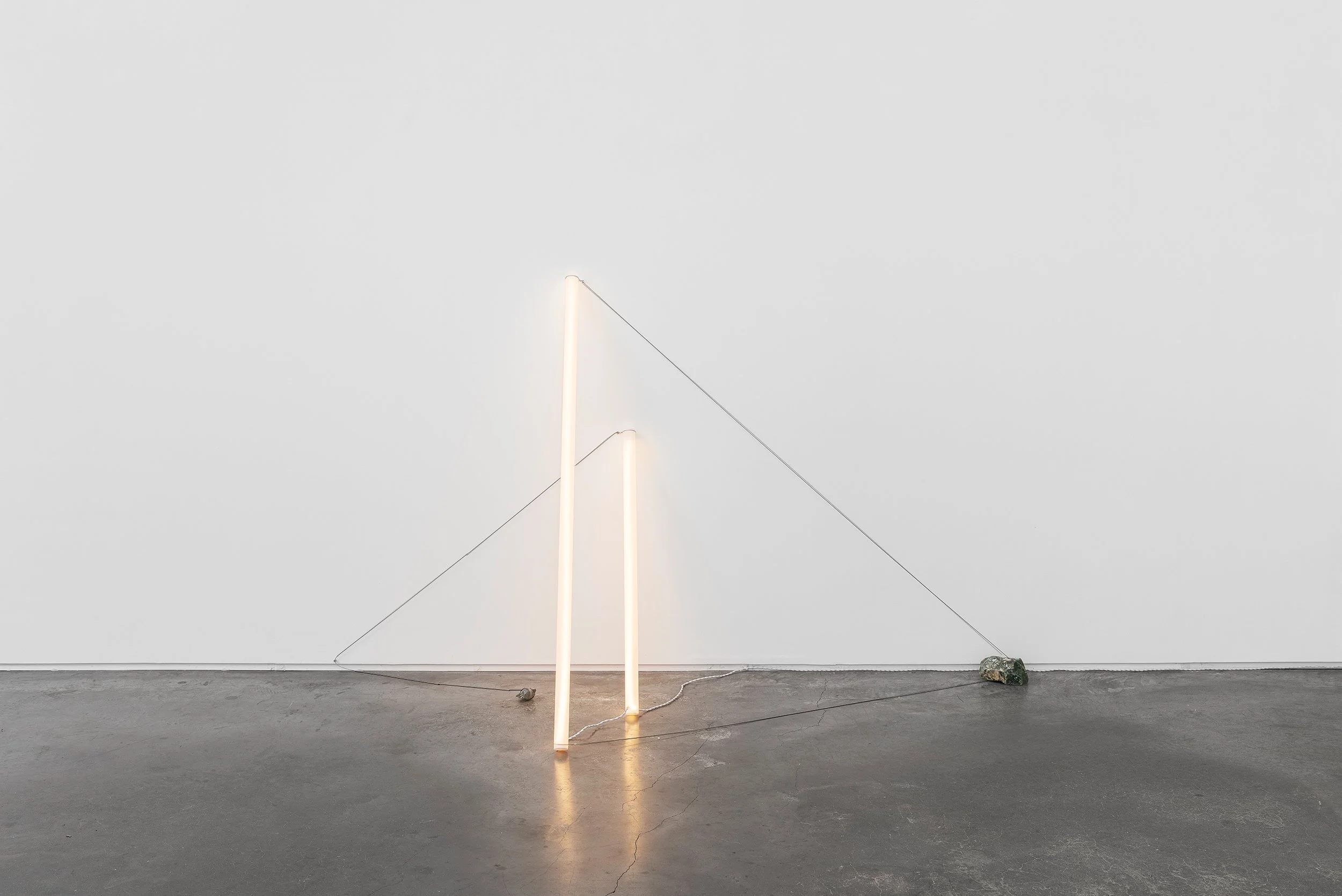 light installation by dori deng available from Galerie Bacqueville