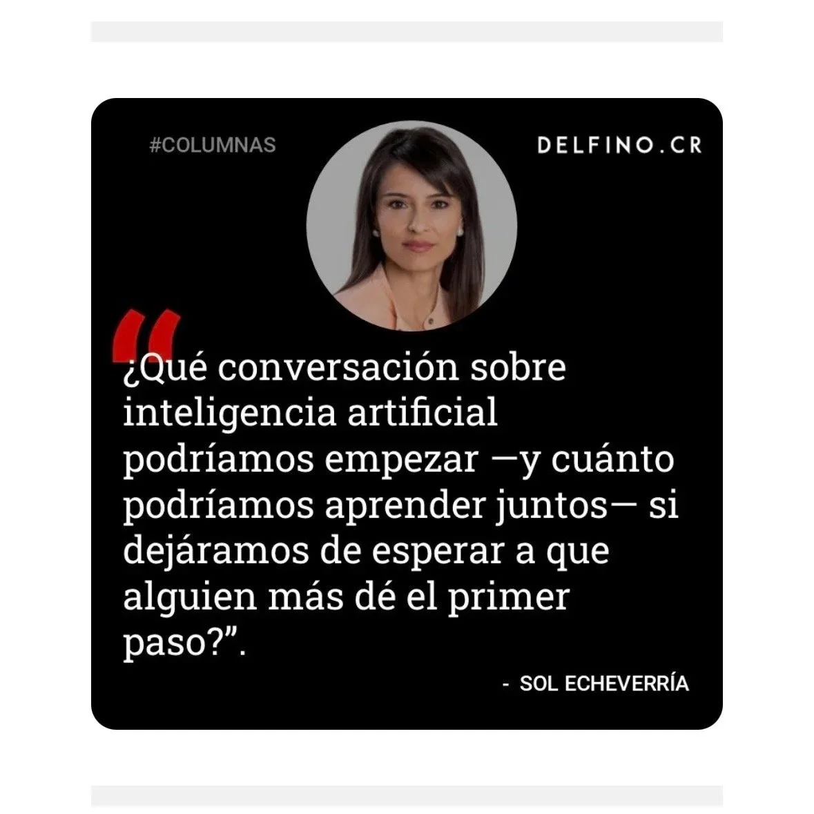 Bajar la guardia, no la voz