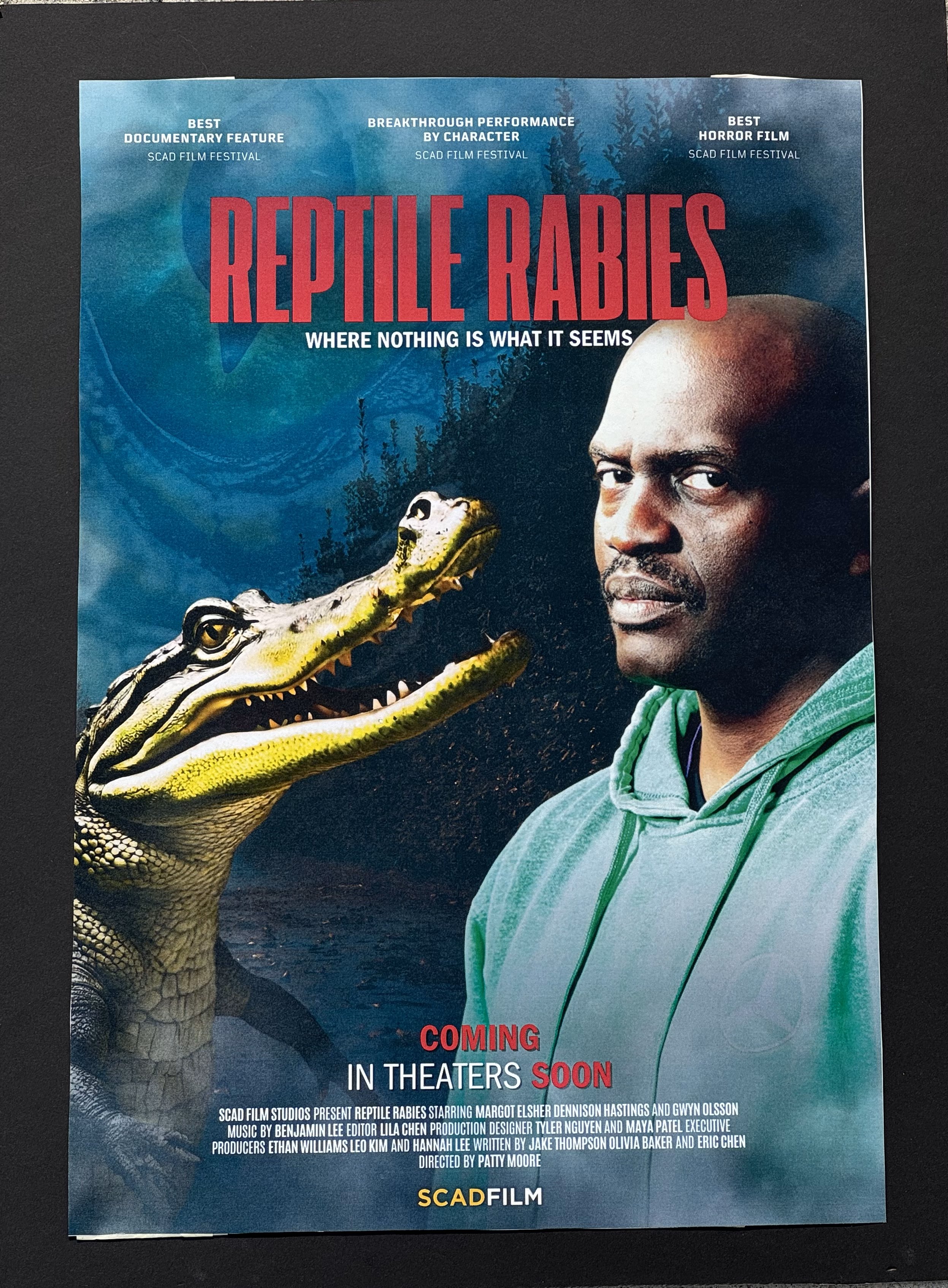 Design 1. Hypothetical Movie Poster.