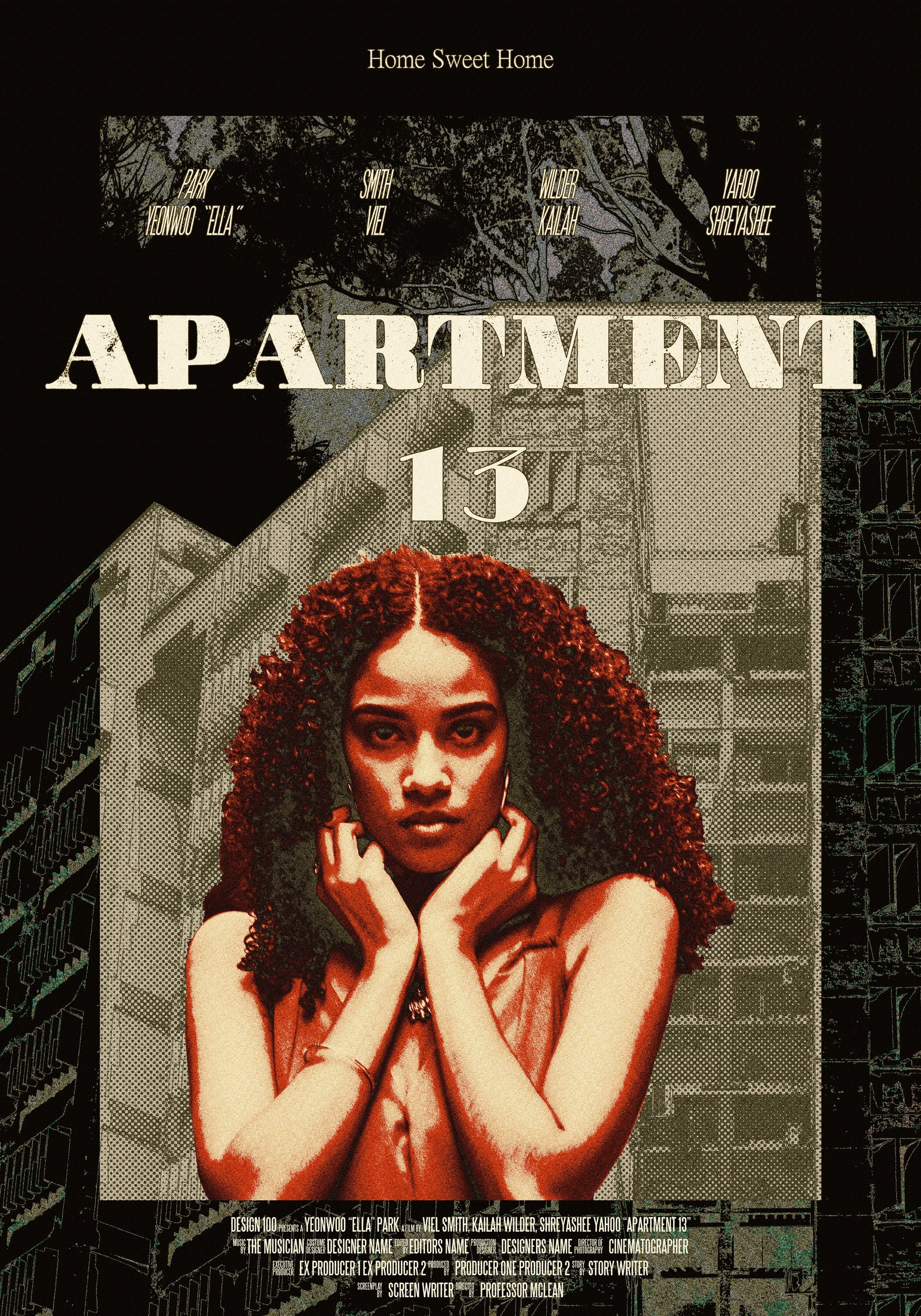 Design 1. Hypothetical Movie Poster.