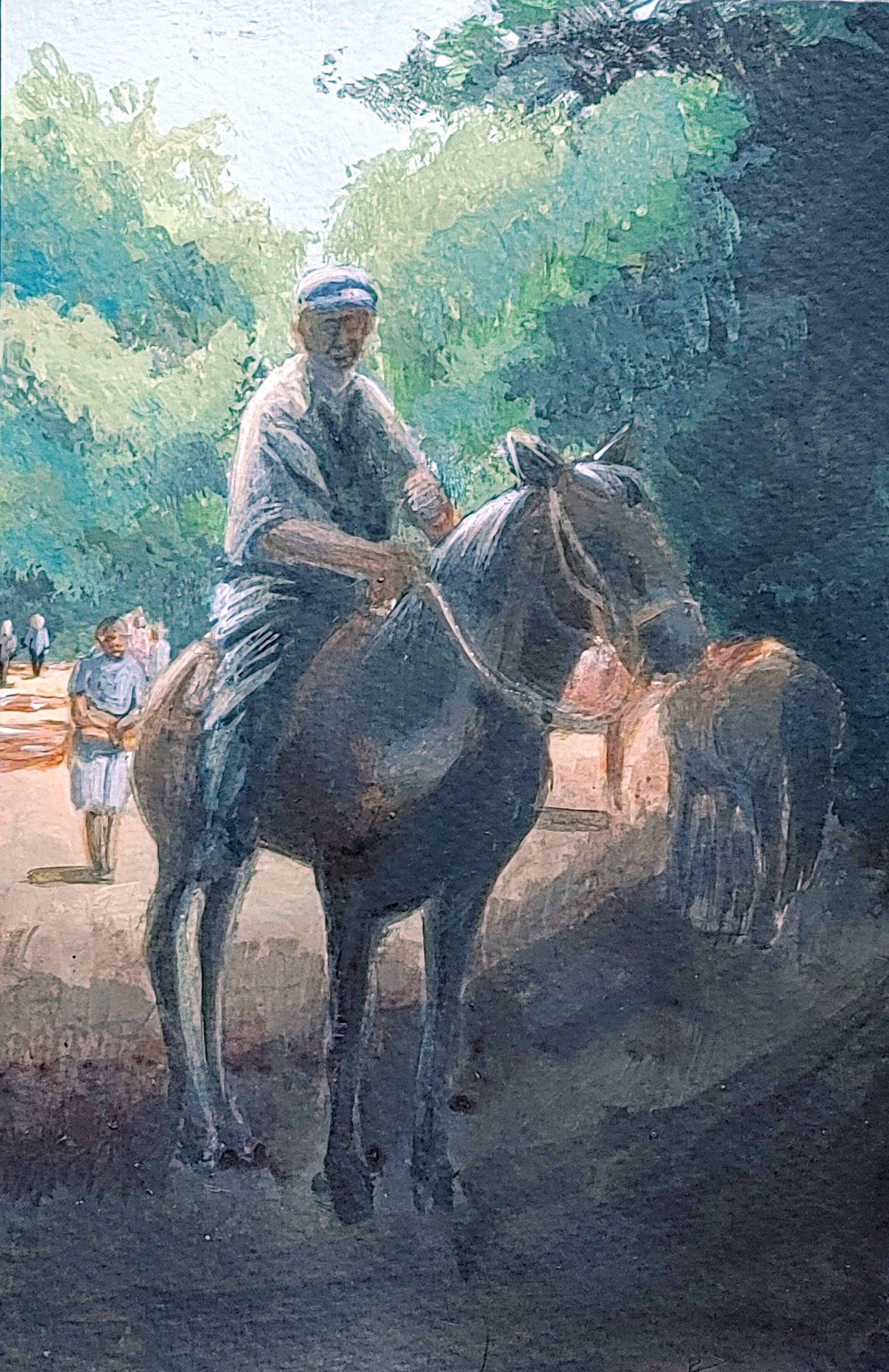 Painting 1. Figure within an Environment.