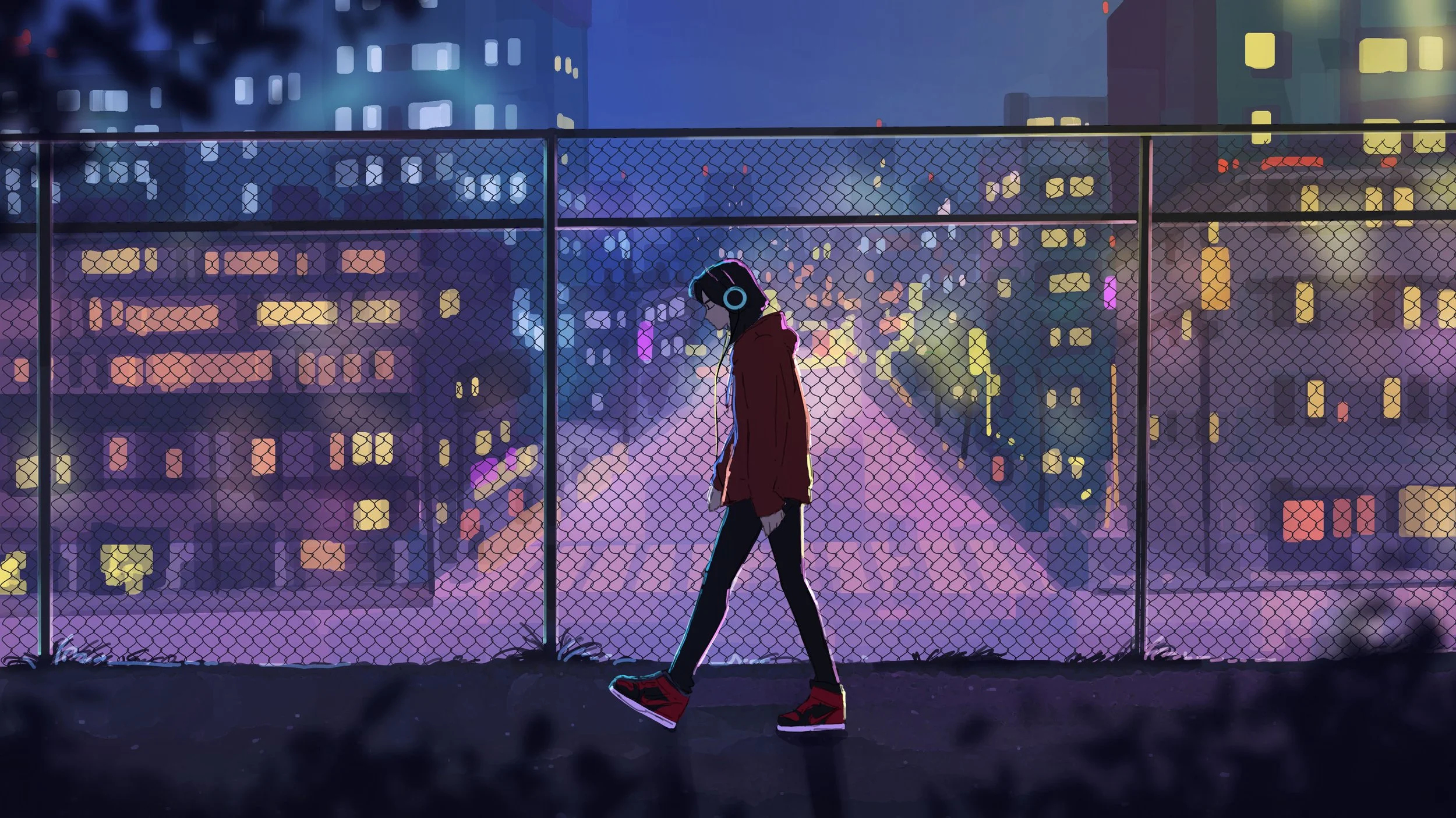 Intro to Digital Art. Environment Study.