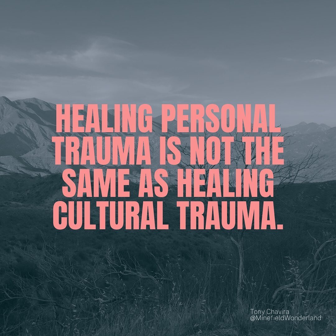 Our current culture envelopes us in trauma, and so we do not feel safe in it. This makes sense. 

Yet the way we must begin healing it is to first create a social goals aimed at mutual aid, support for healing, and caring, egalitarian community. In s