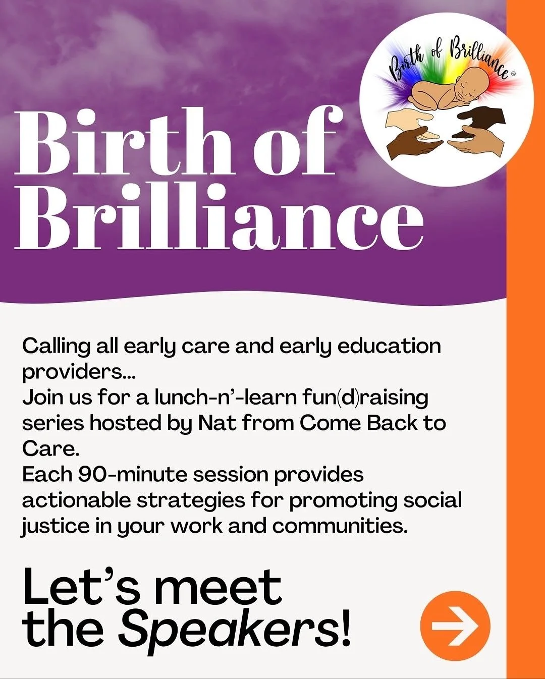 Here&rsquo;s a full post of the tremendous lineup for our Birth of Brilliance series. I feel extremely honored to join all of these wonderful people as we work too, and we liberated world for our children, and a generally easier one for our parents a