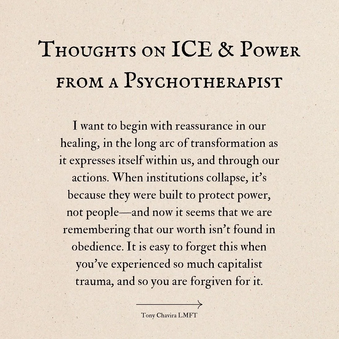 Some reflections while you stand up to do and say what&rsquo;s justice. It&rsquo;s hard putting yourself on the line, physically but also emotionally and spiritually. Hopefully this provides some grounded care, hope, and serenity to hold onto when it