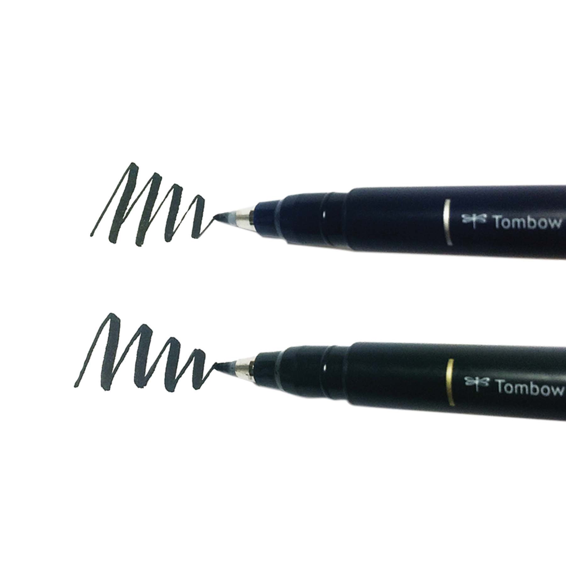 Tombow Fudenosuke Calligraphy Brush Pens 2Pack — Heart Craft Studio