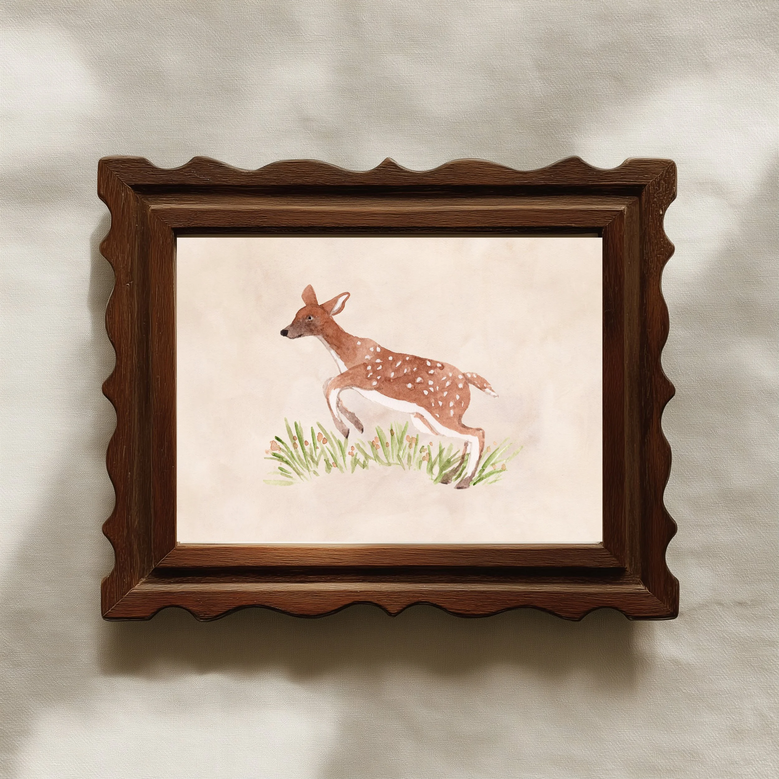 Oh Dear! Woodland Mini - Print