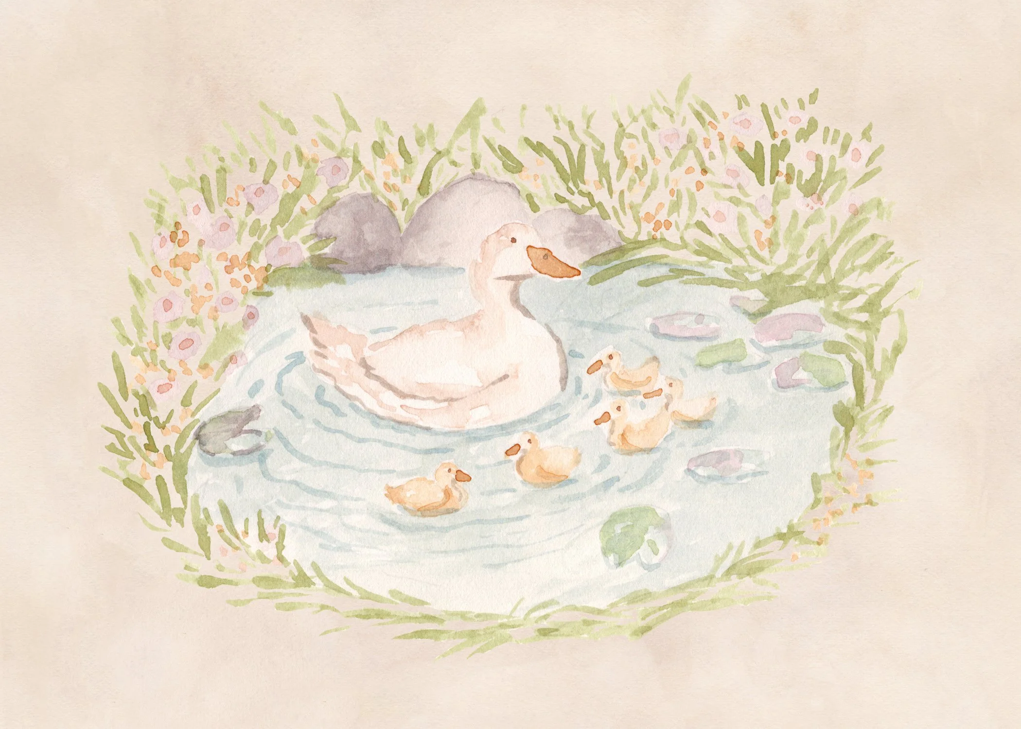 Duck Monet Pond sm.jpg