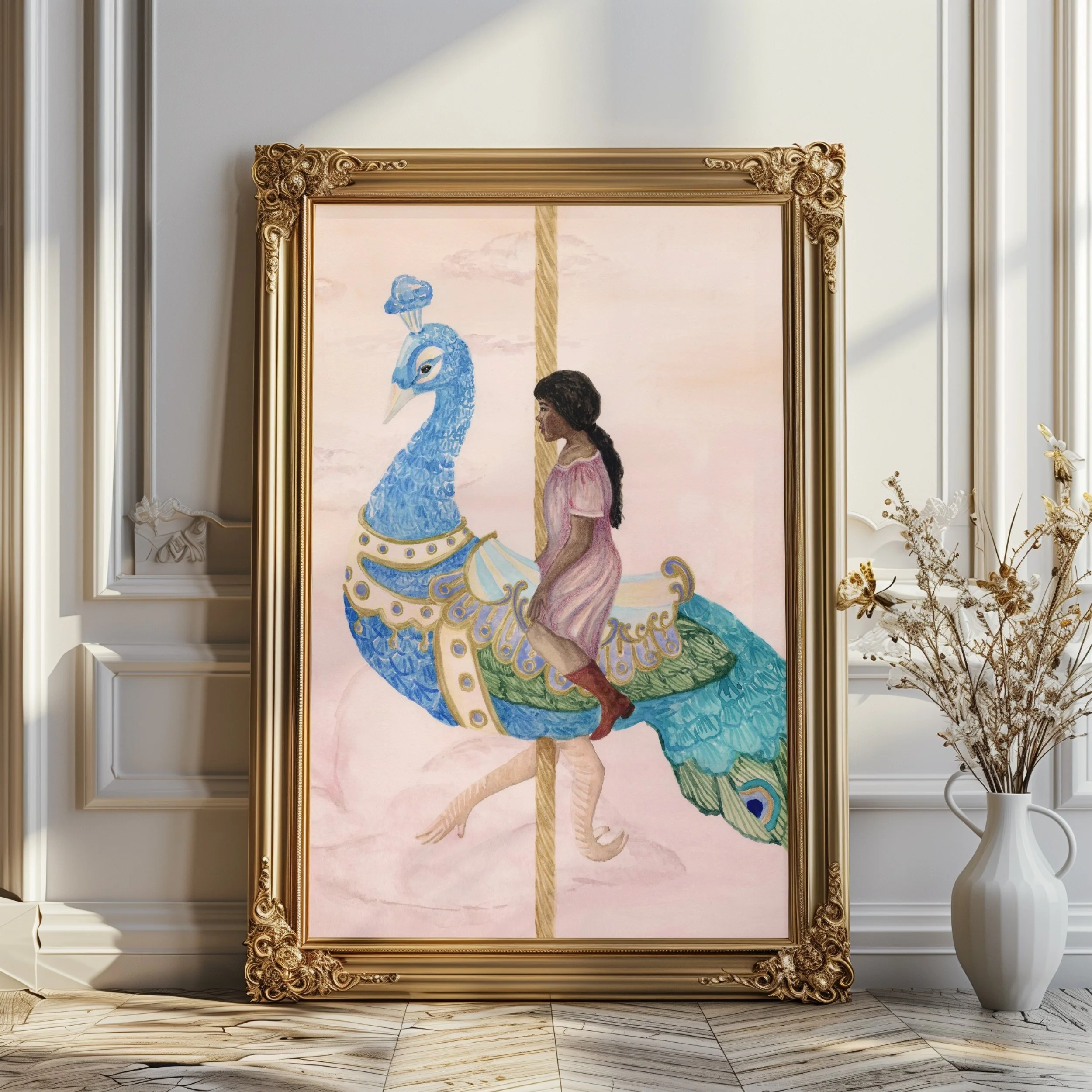 Flying Through the Edge of Imagination - Print