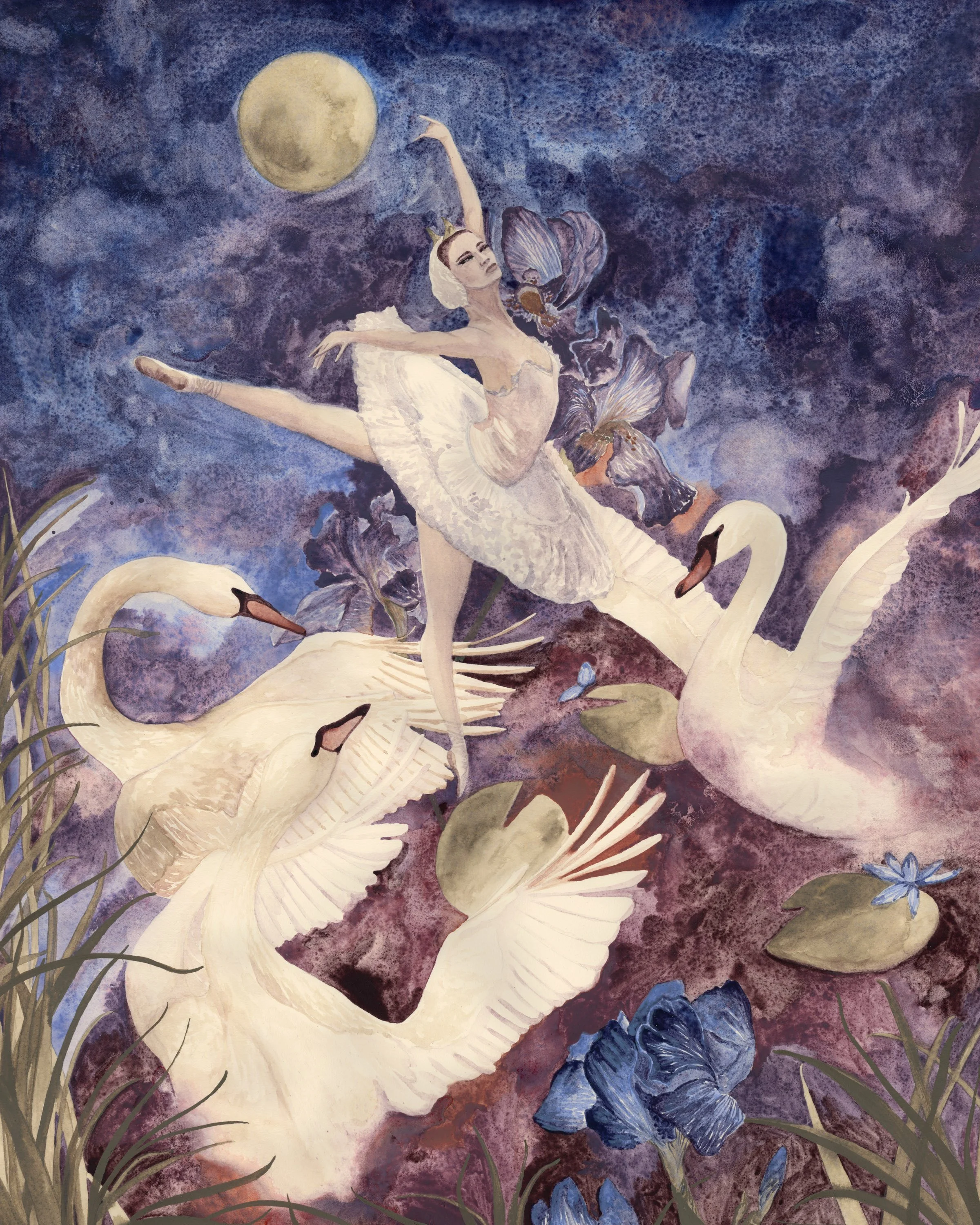 Swan Lake 8 x 10 inches sm.jpg