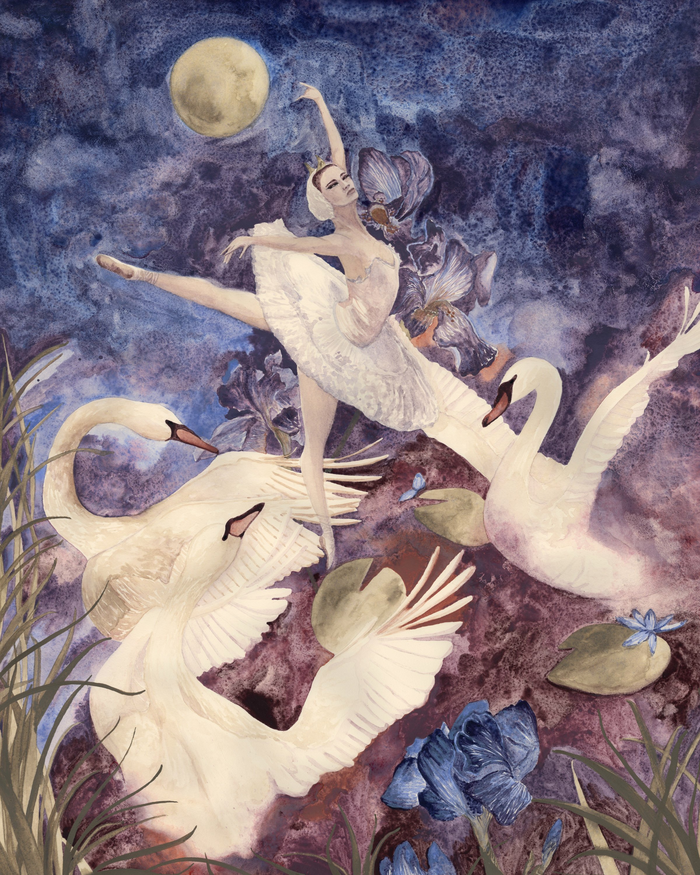 Swan Lake 8 x 10 inches sm.jpg