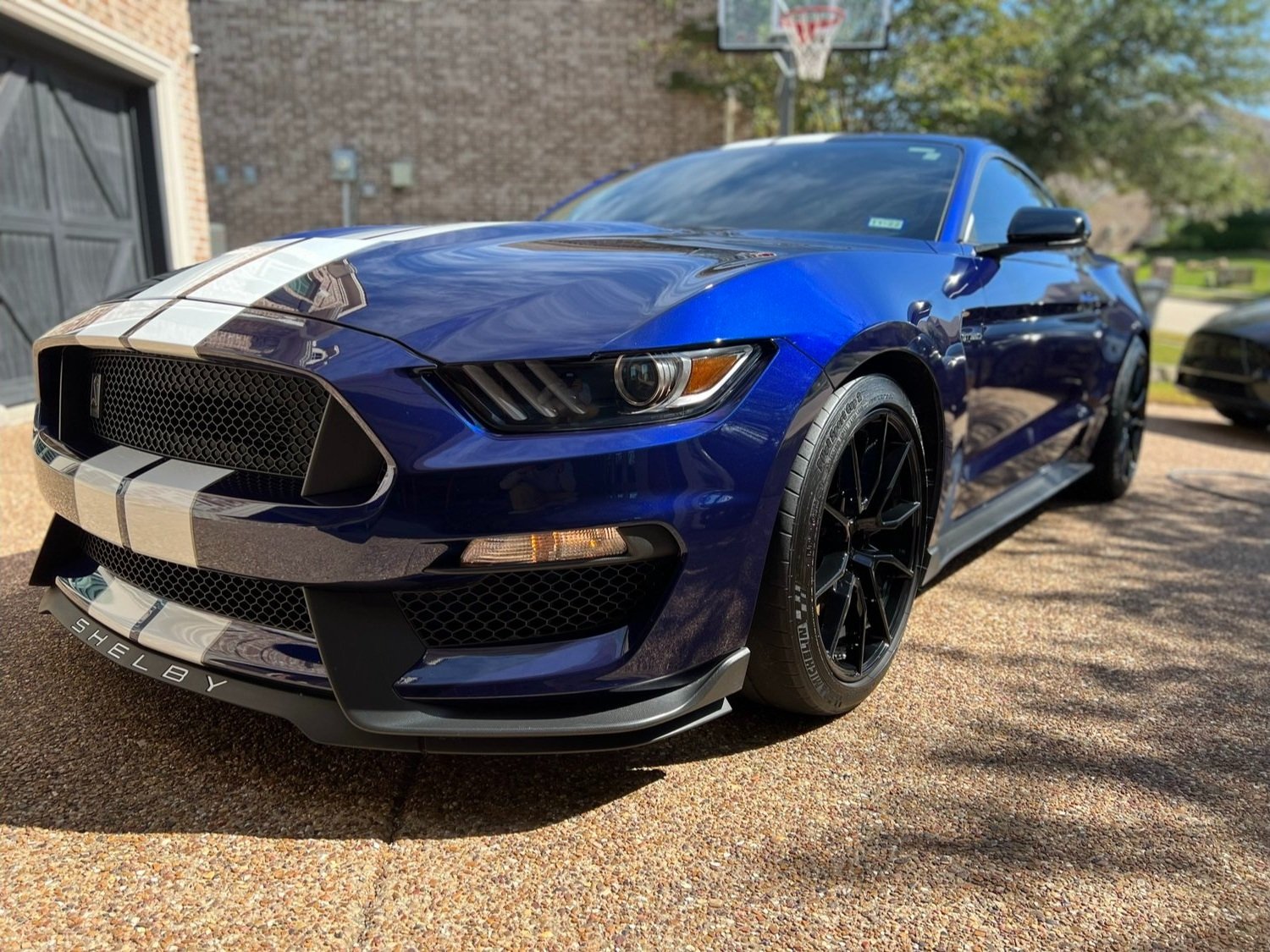 Mobile Detailing of a mustang in little elm Texas