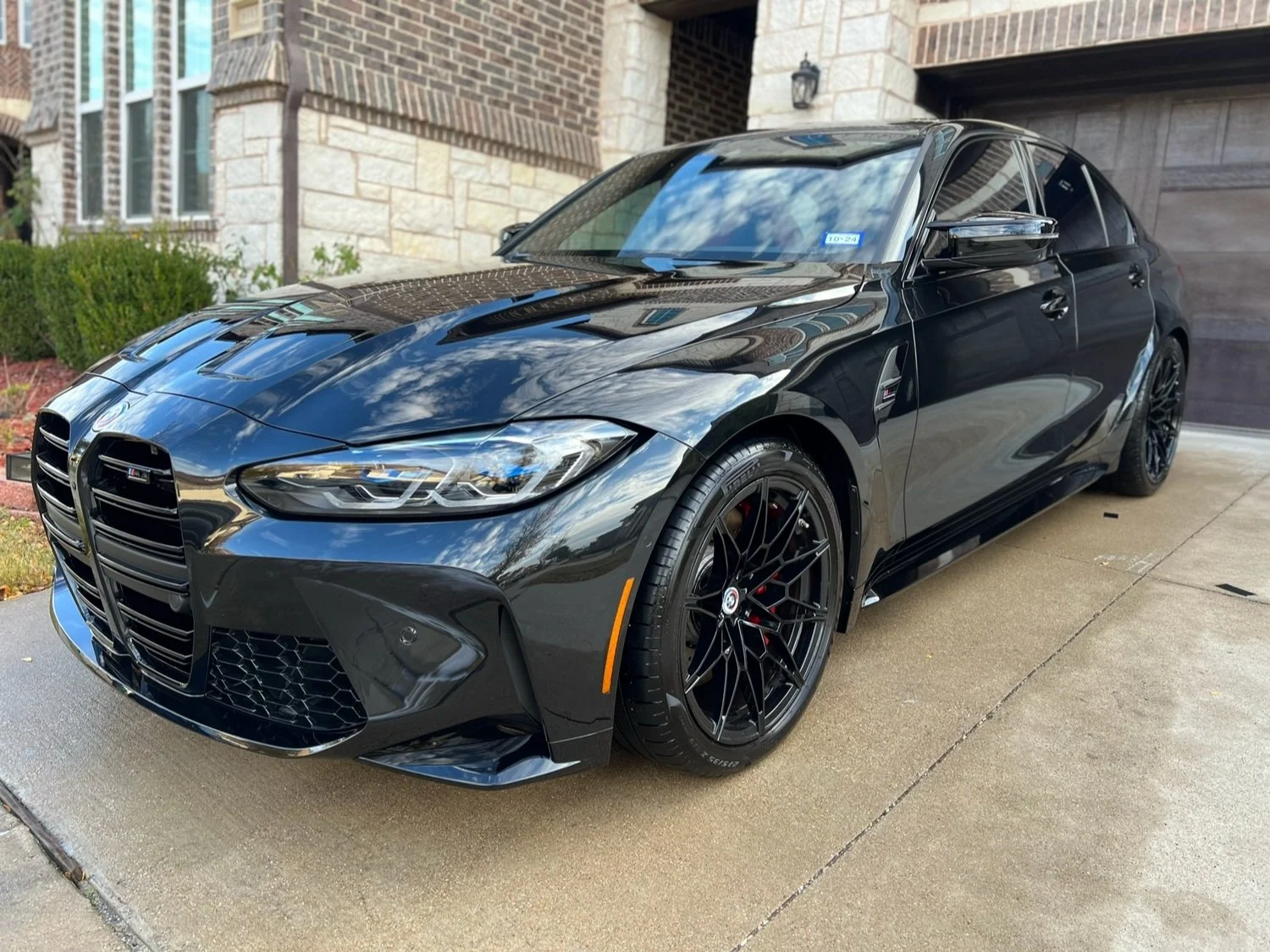 Mobile Detailing of a BMW in frisco Texas