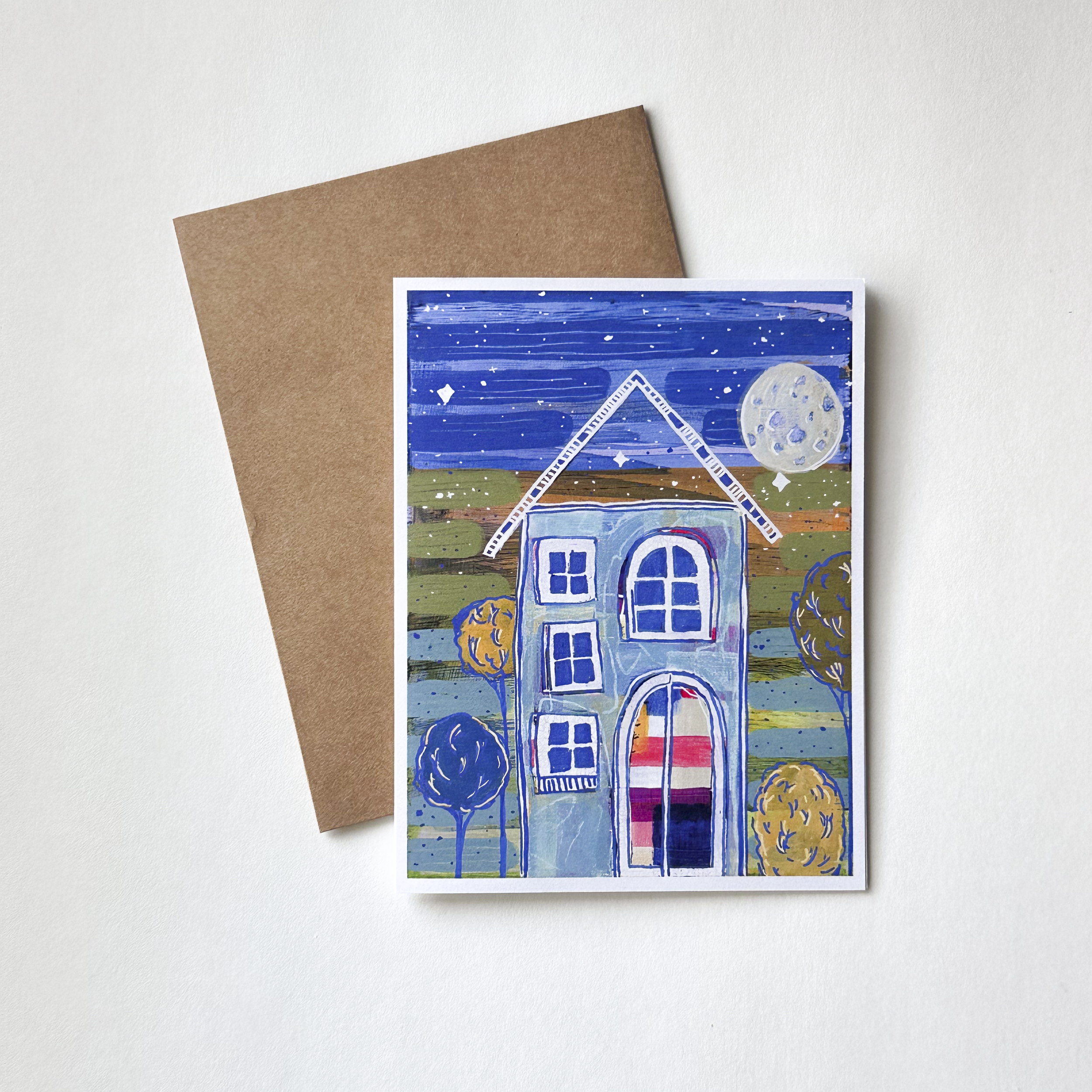 Tucked In - Greeting card