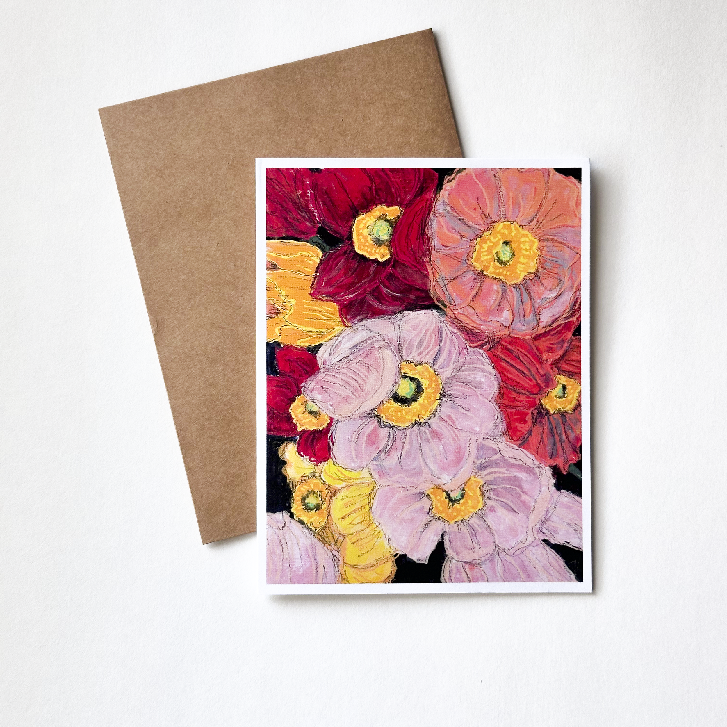 Poppies - Greeting card