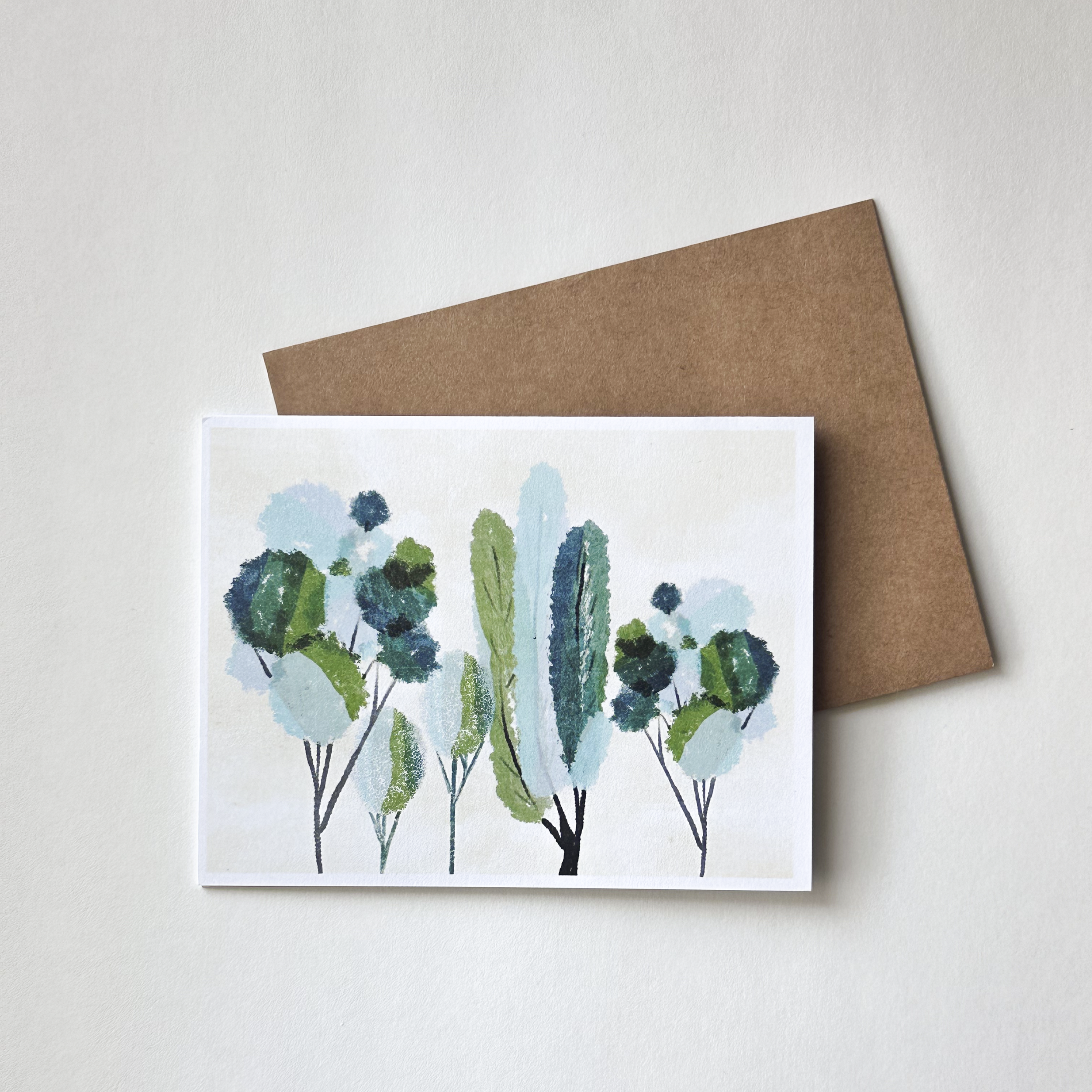 Earthly Hues - Greeting card