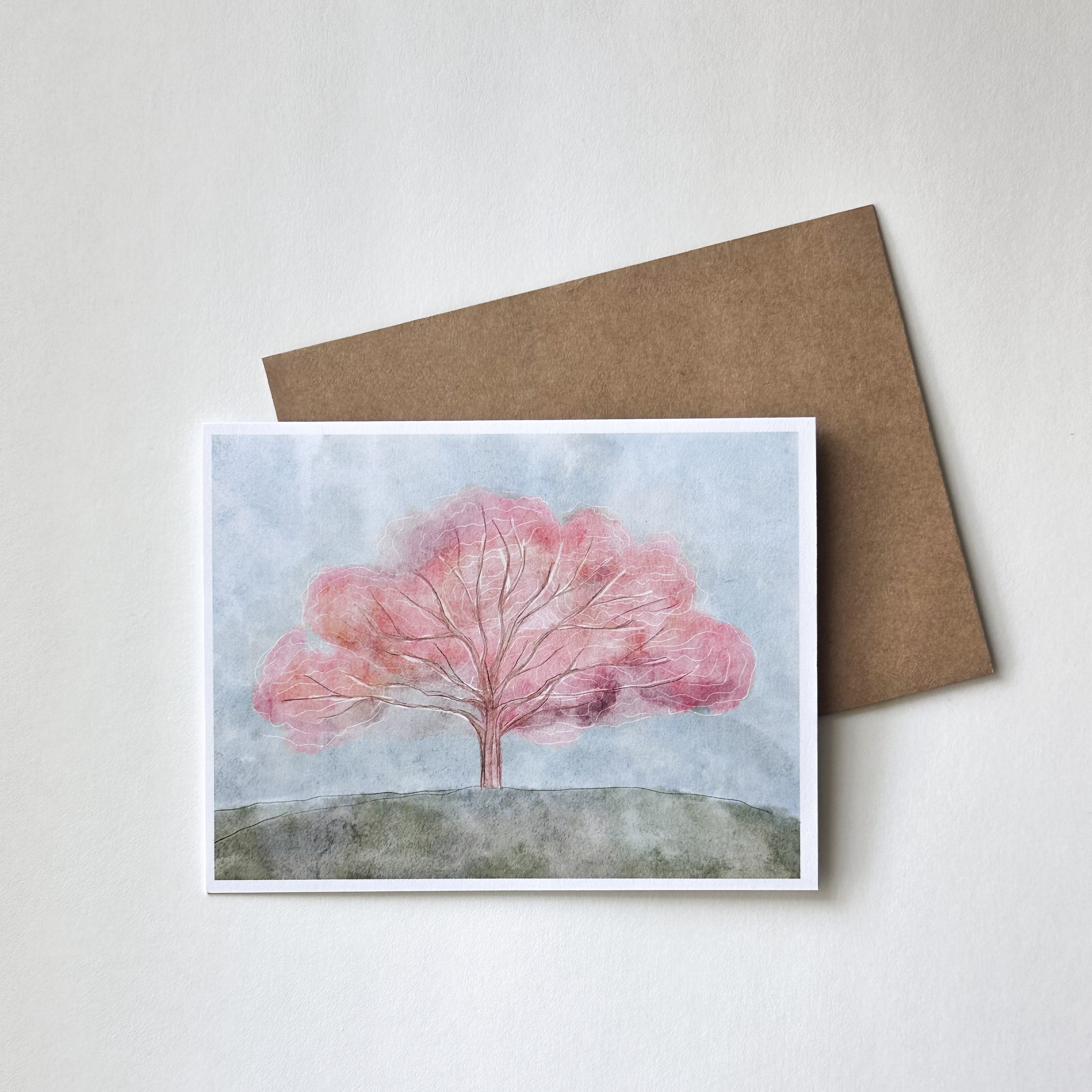Cherry Blossom - Greeting card