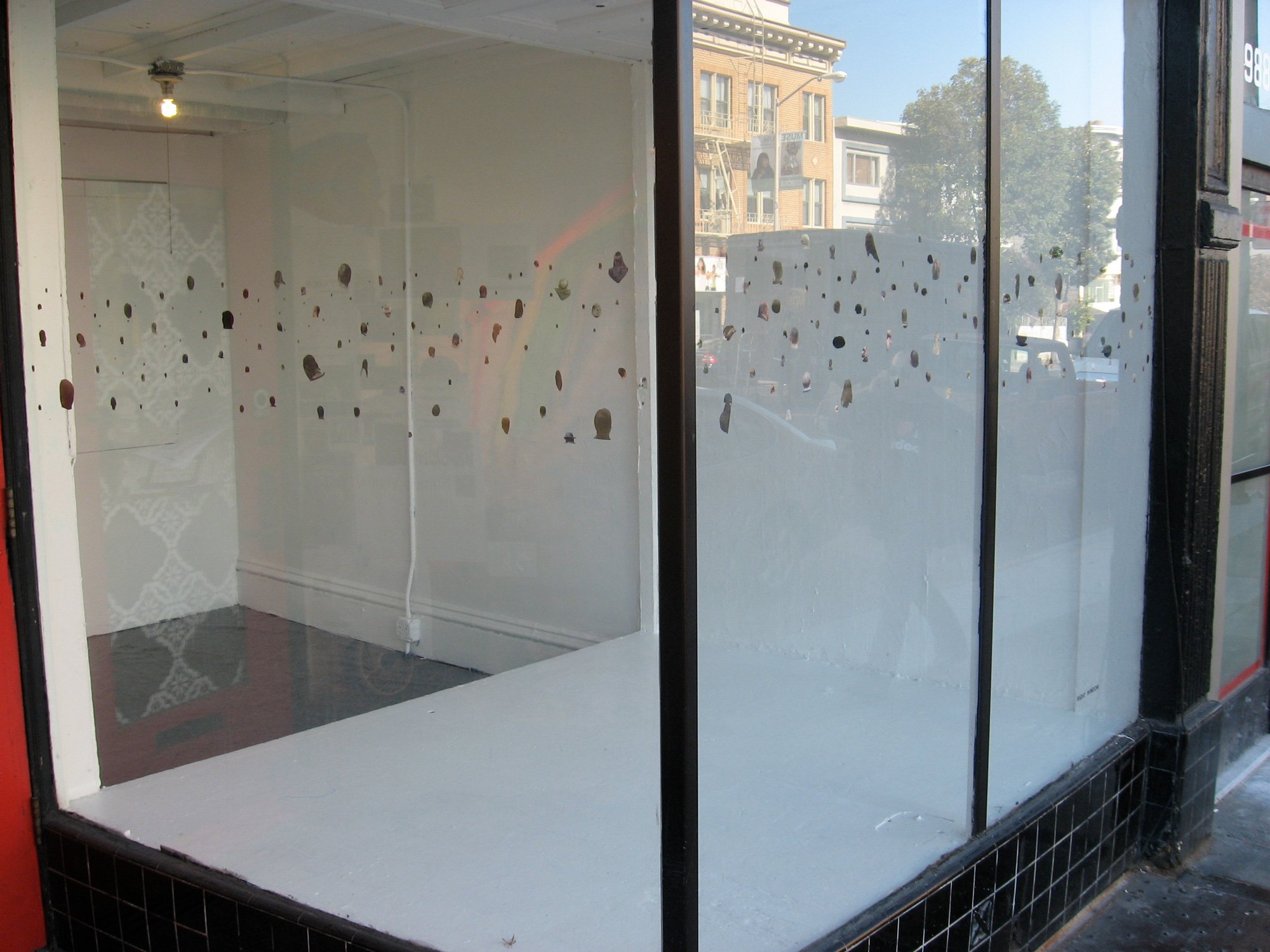    Carnival of Light   Right Window, San Francisco 2010, found printed matter dimensions variable 
