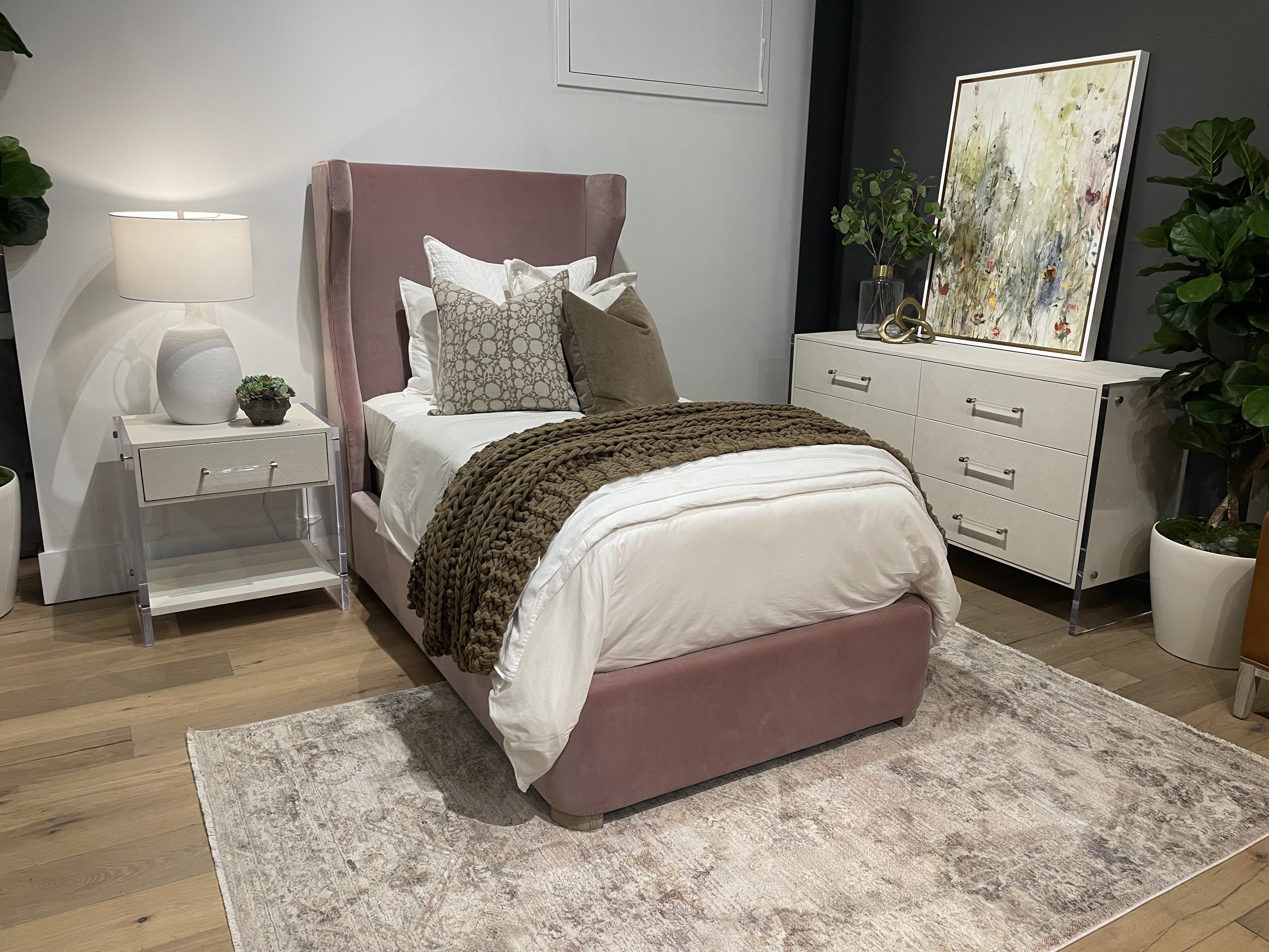 Balboa Twin Bed _Sonia Double Dresser and Nightstand