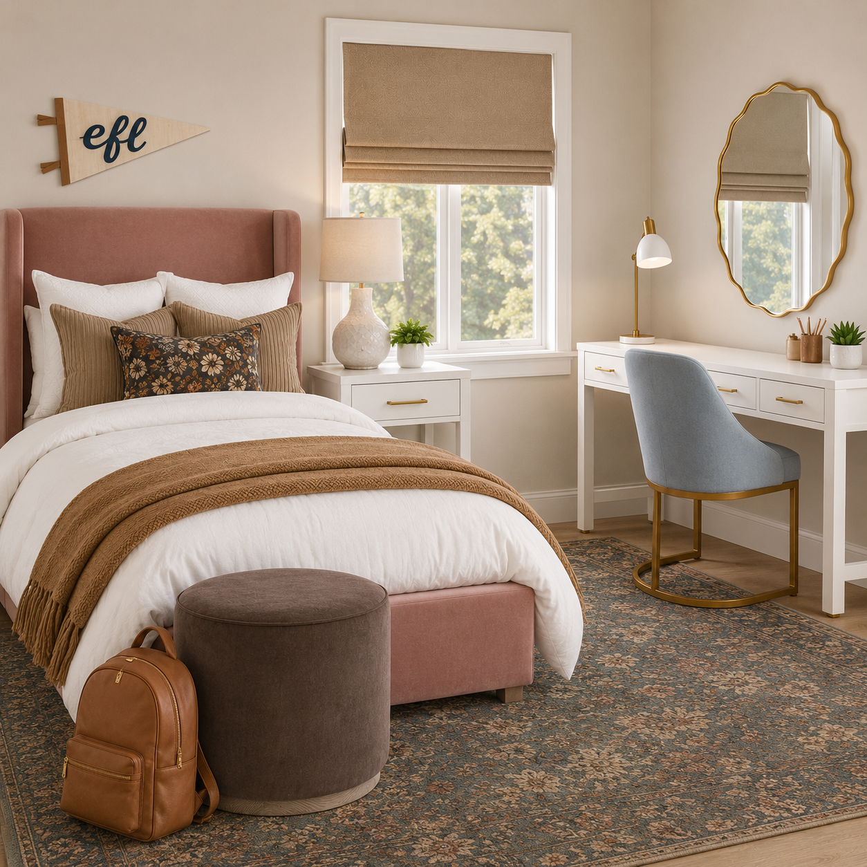 Study and Sleep in Style: Designer Dorm Essentials