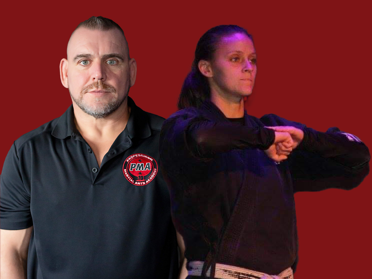 Professor Tim and Master Laura Barchard