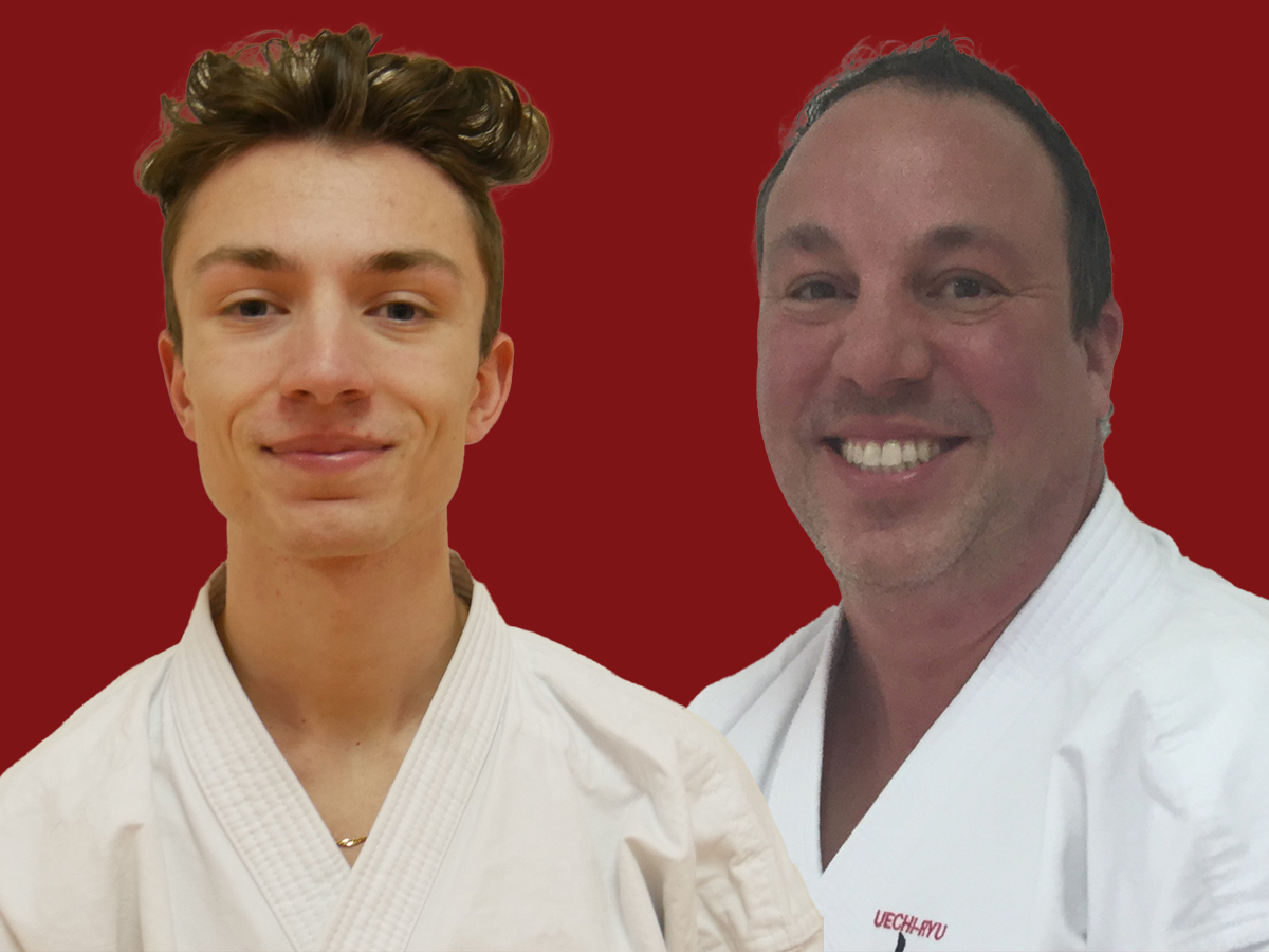 Sensei Peter and Lukas Pippos