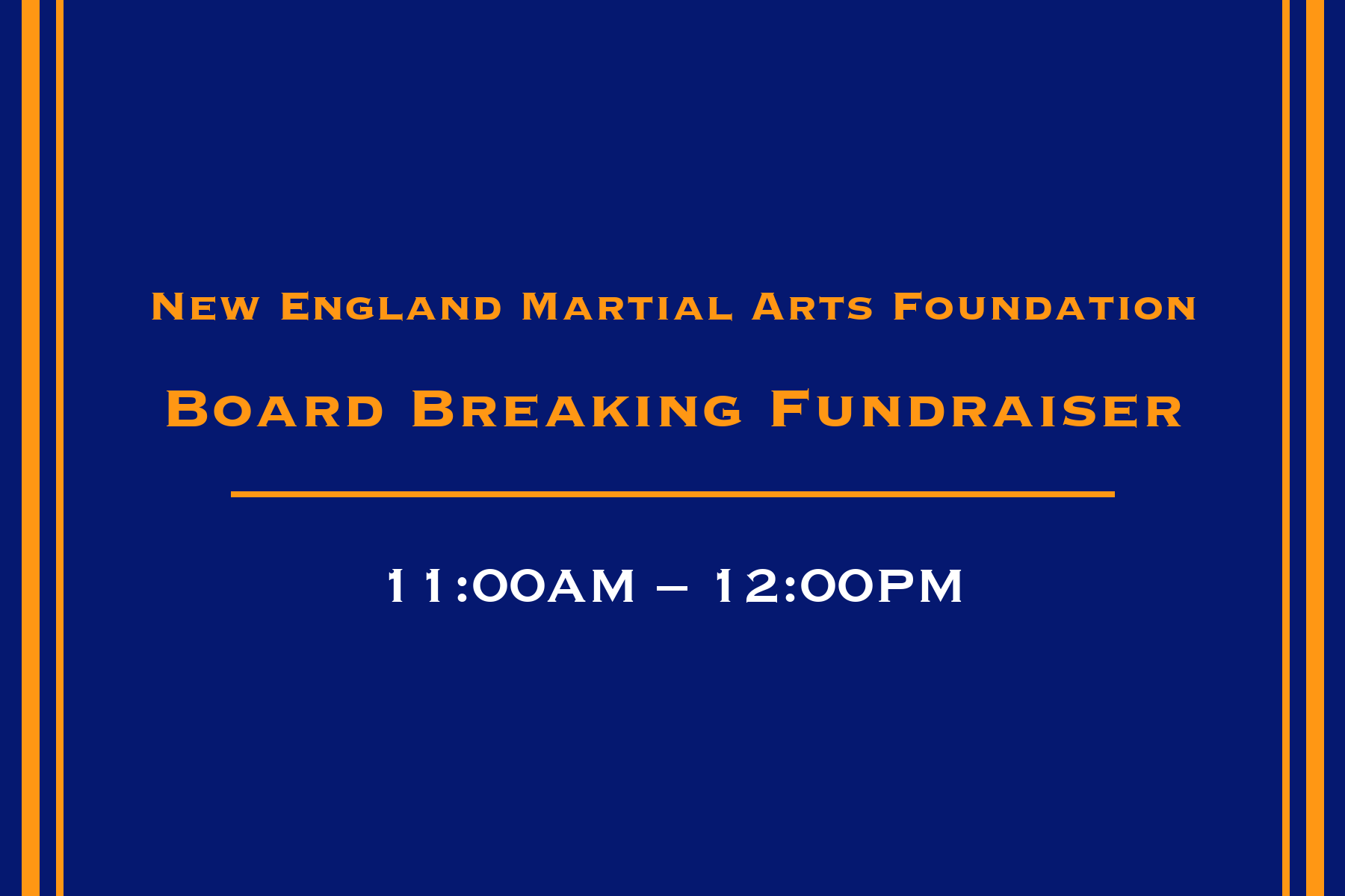 Board Breaking Fundraiser