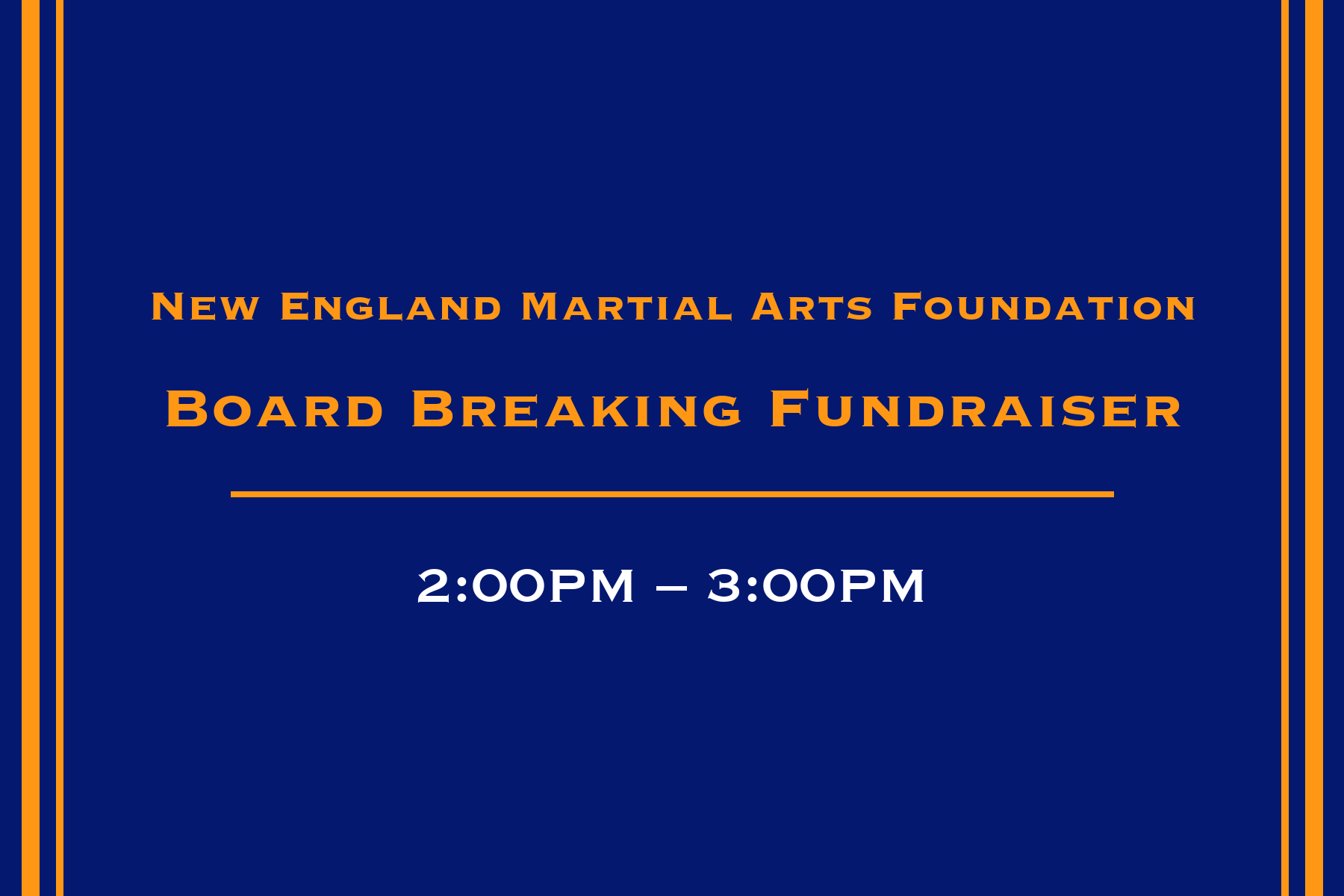 Board Breaking Fundraiser