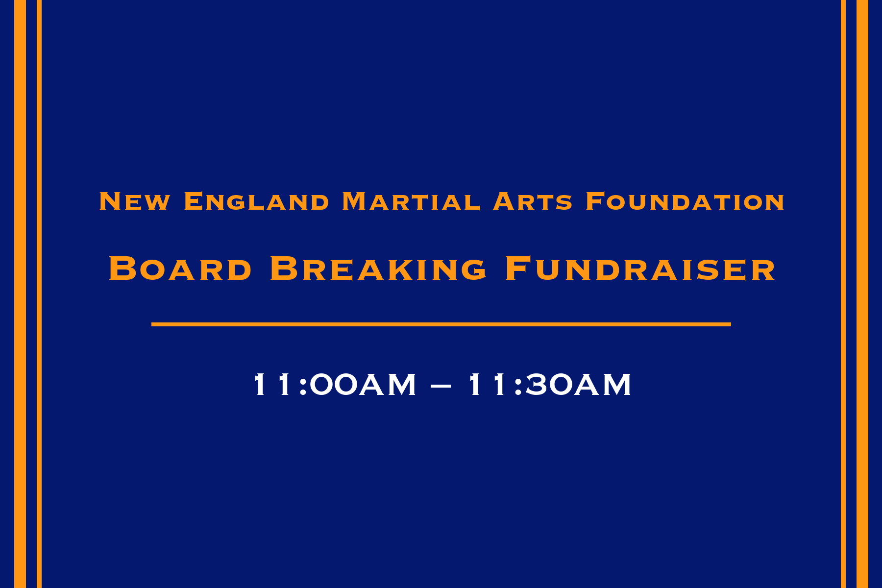 Board Breaking Fundraiser