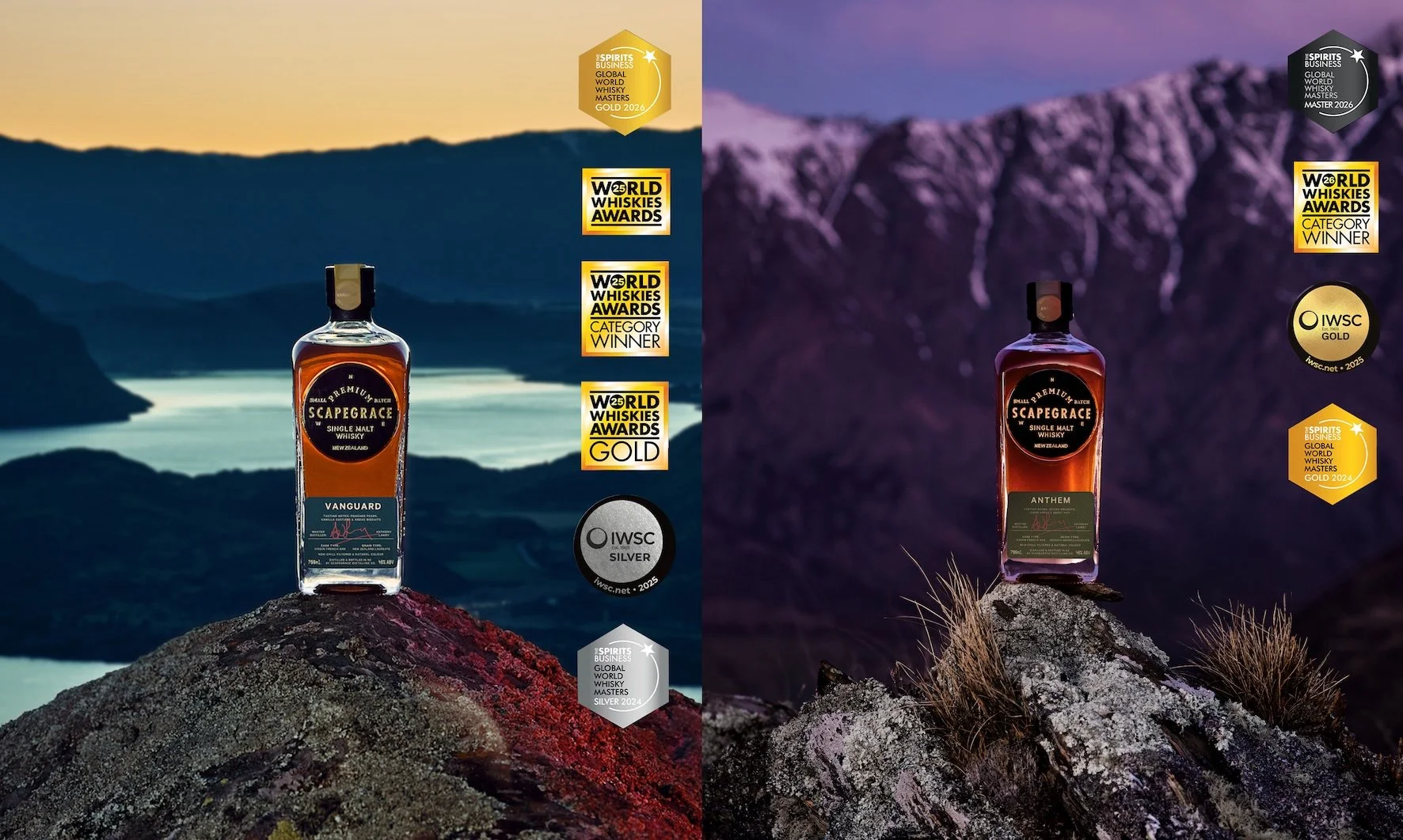 Top award for Scapegrace at World Whisky Masters 2026