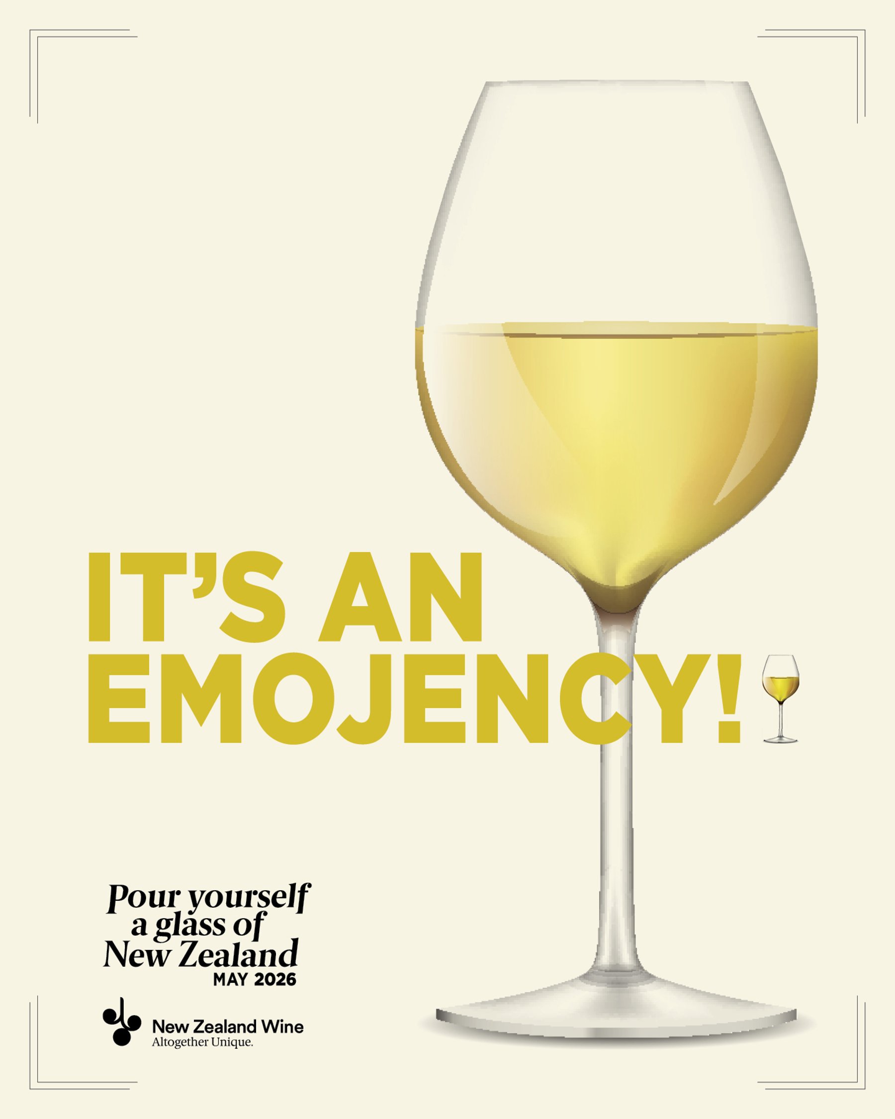 NZ Winegrowers renews global push for first white wine emoji