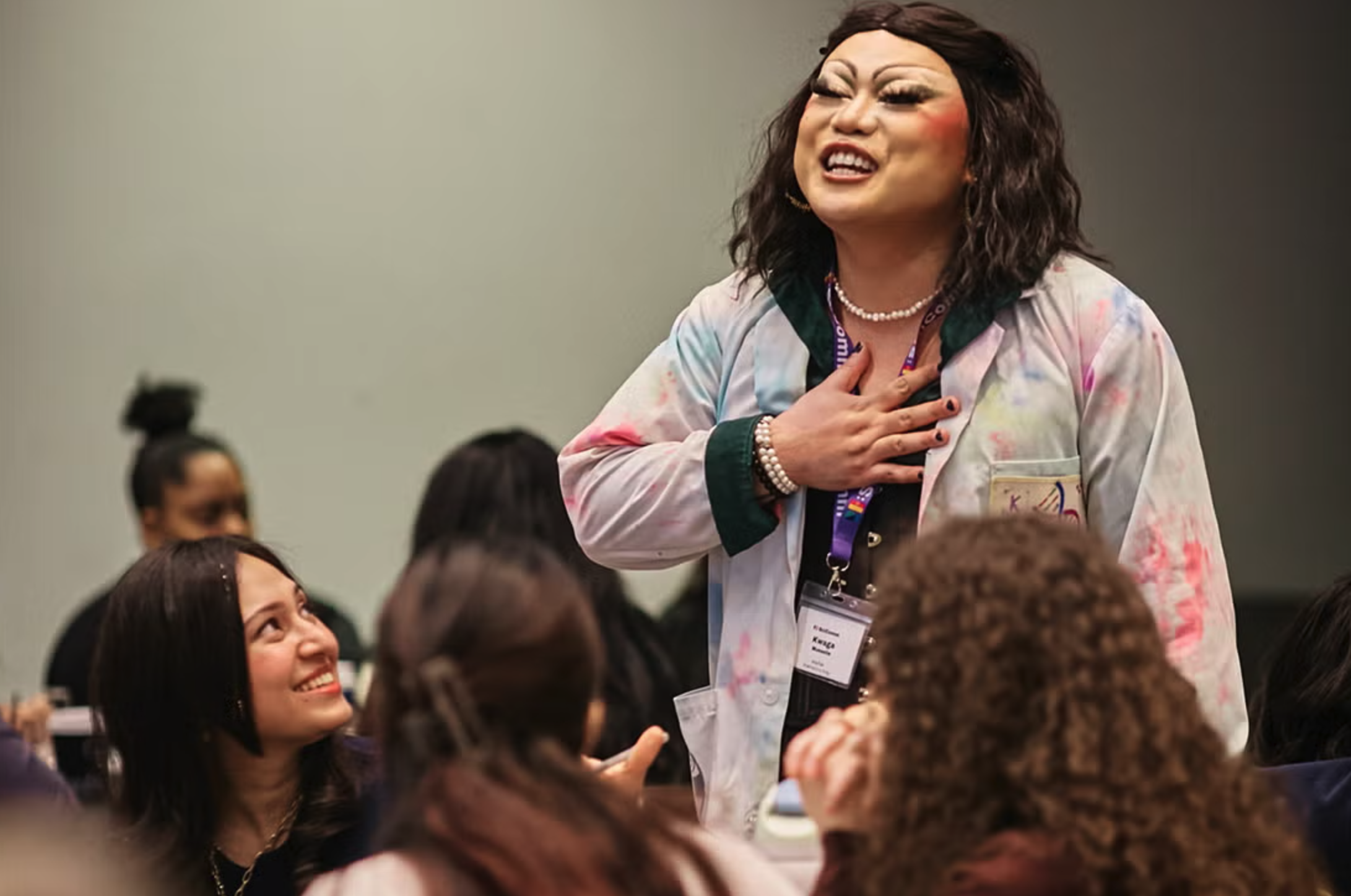 From lab to stage: PhD student champions science outreach through drag