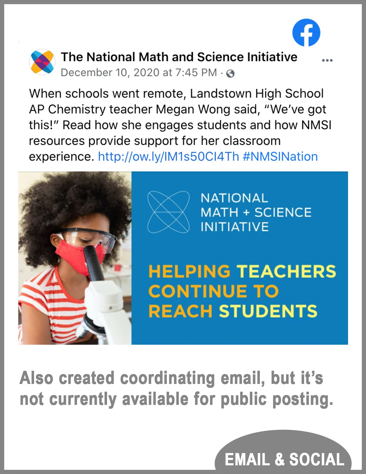 NMSI Social Post – Remote Learning