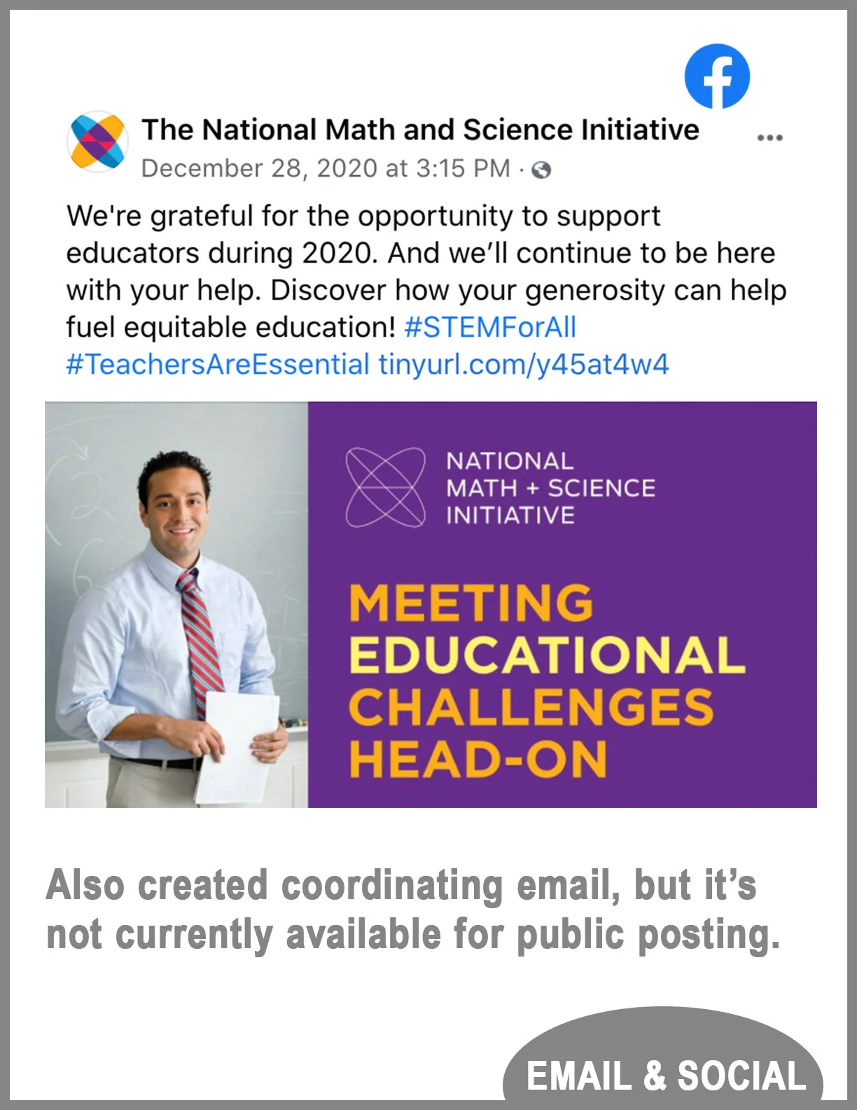 NMSI Social – Help Educators