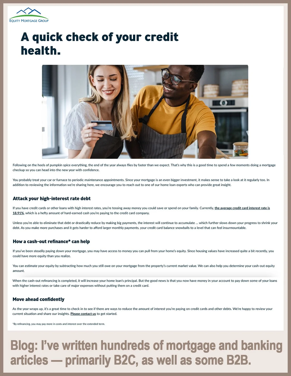 Blog: Equity Mortgage Group Post