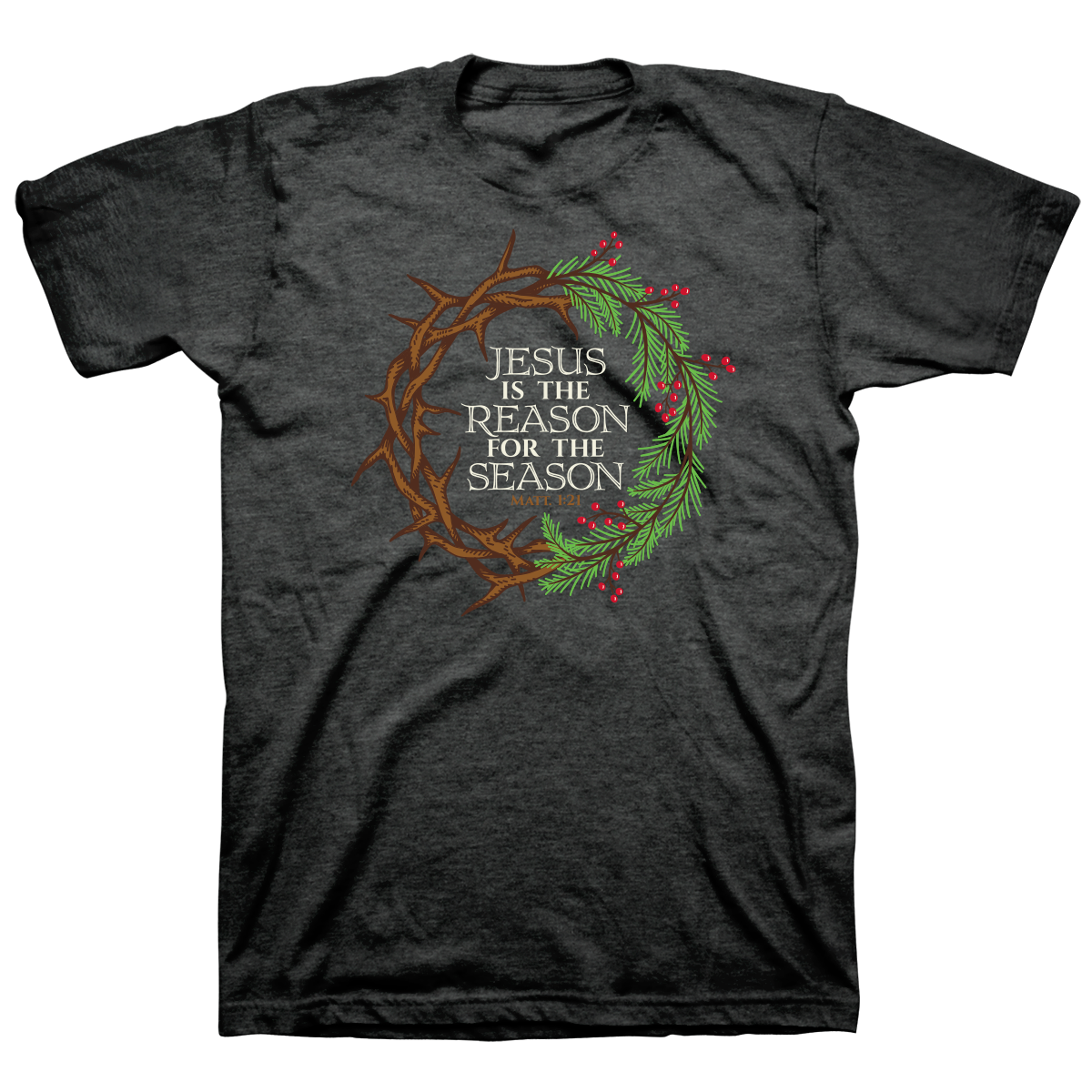 Reason Season Wreath - Dark Heather - Gildan.png