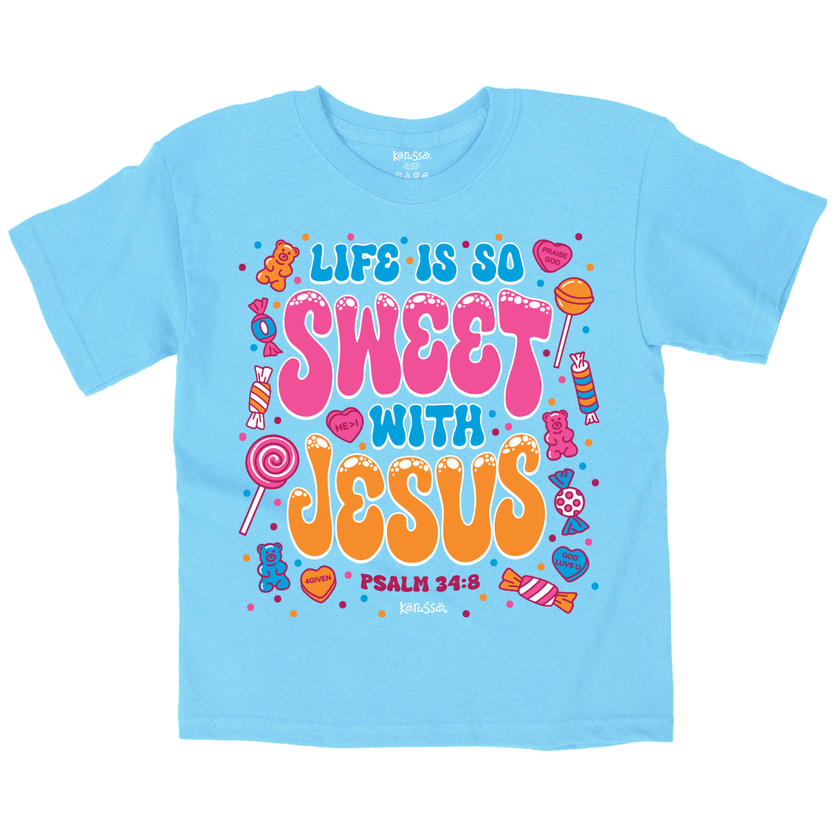 Kids Sweet with Jesus - KDZ5271 - Sky Youth 5000B Gildan.png