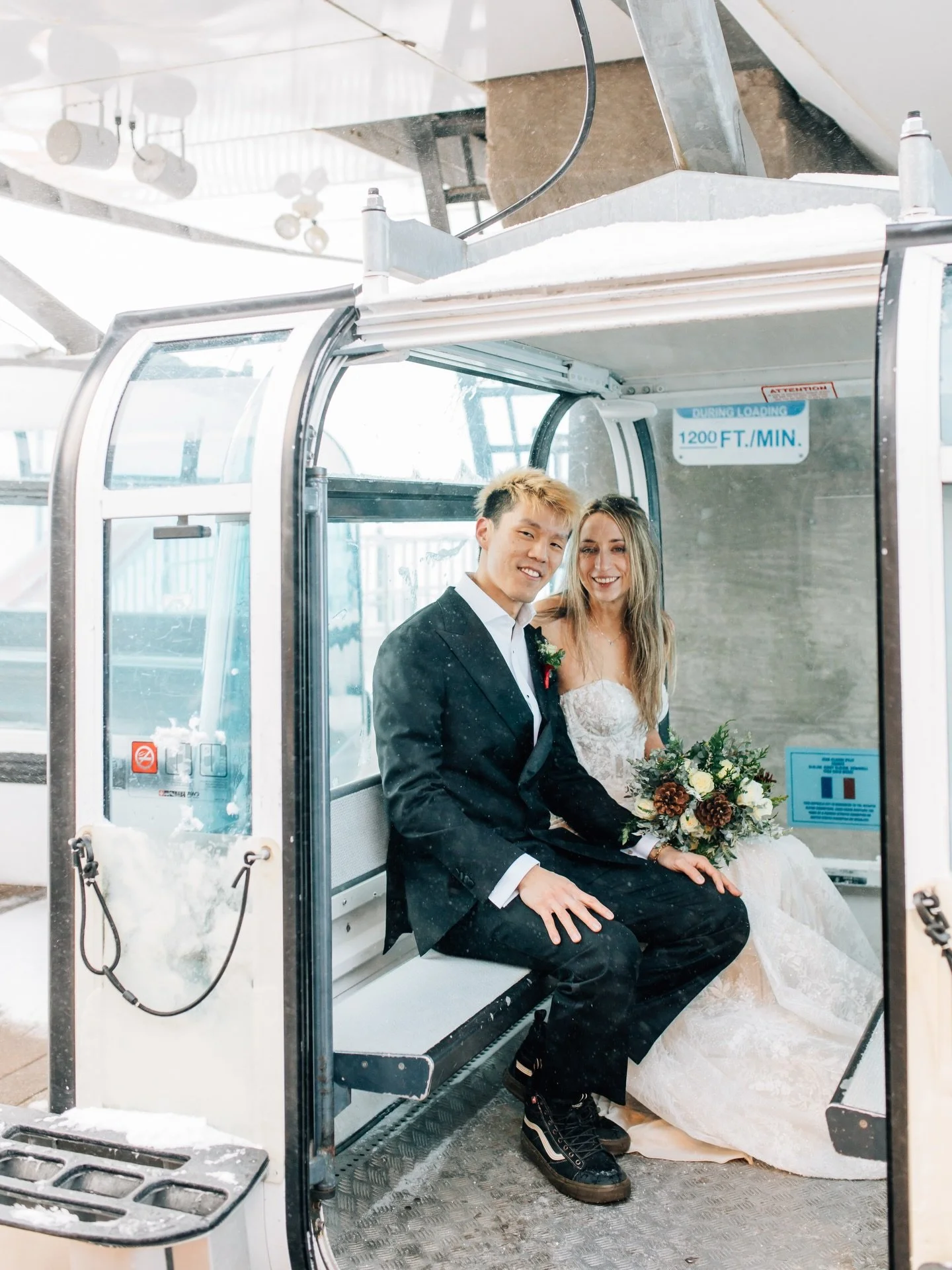 Yes this wedding is from this year 2026 🥰🥰 It&rsquo;s hard to believe seeing there is not much snow on the ground outside your windows 😂

If you&rsquo;re looking for a snowy wedding wedding ski resorts are your best option 🙌 at the very tops of t