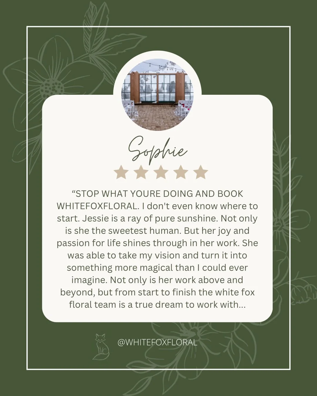 This needed a permanent spot on my feed because it was so sweet! 🤍

I have the biggest smile on my face right now, and had the biggest smile reading it for the first time!🥹

I feel so lucky! I work with the best people. They have always been so swe