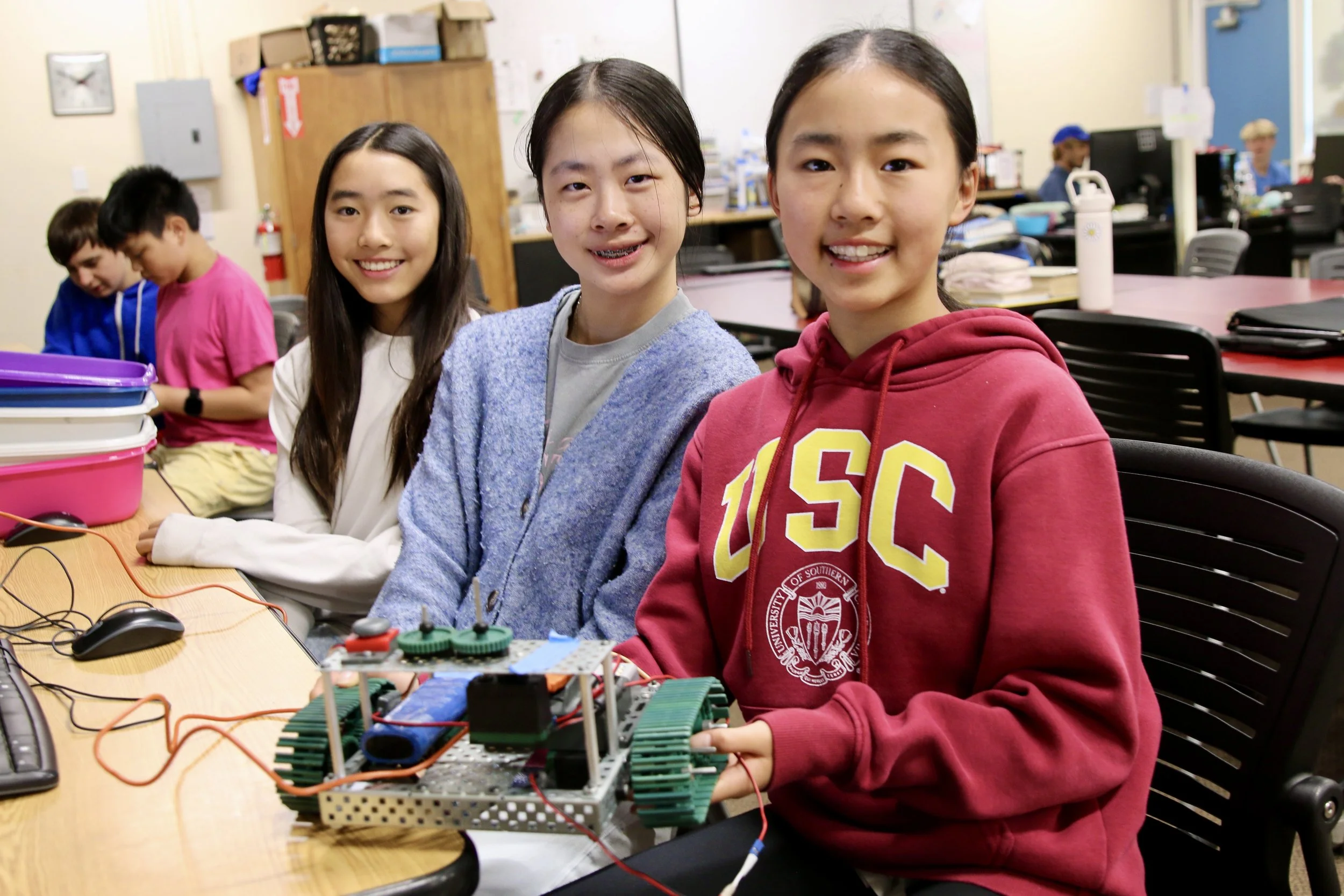 3,100+ STUDENTS AT 5 SCHOOLS