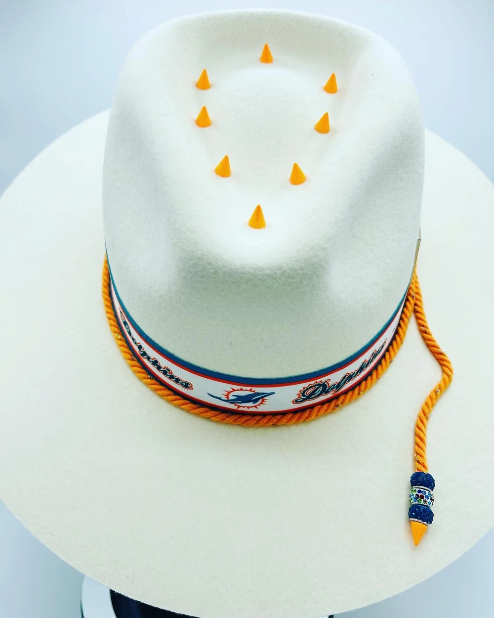Miami Dolphin Fedora (Size L) — Kurtz Trends