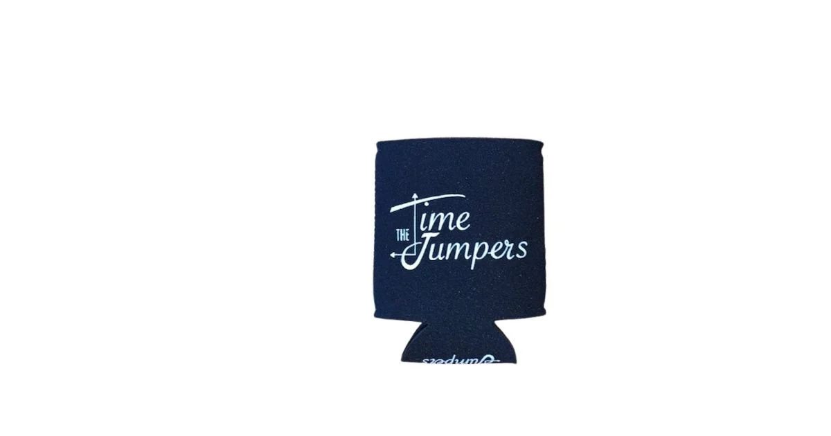 The Time Jumpers Callapsible Koozie