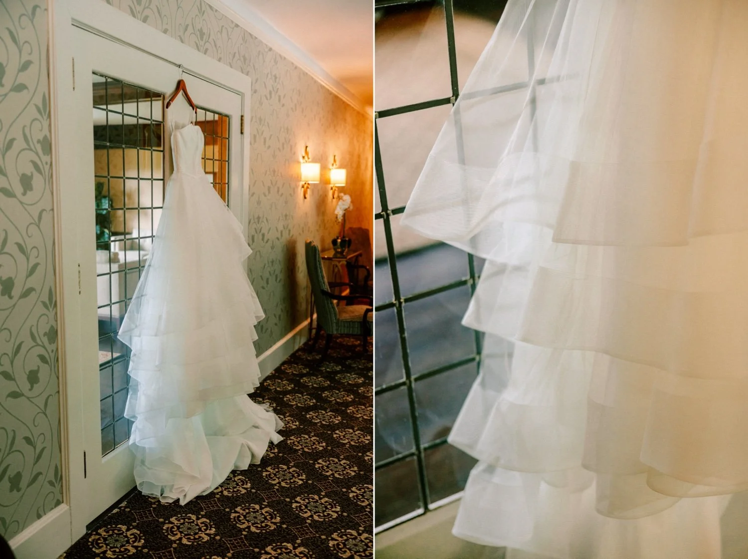 wedding dress at le chateau