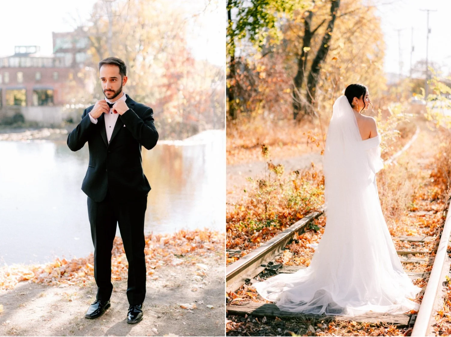 solo timeless photographs of wedding couple at the roundhouse in beacon ny