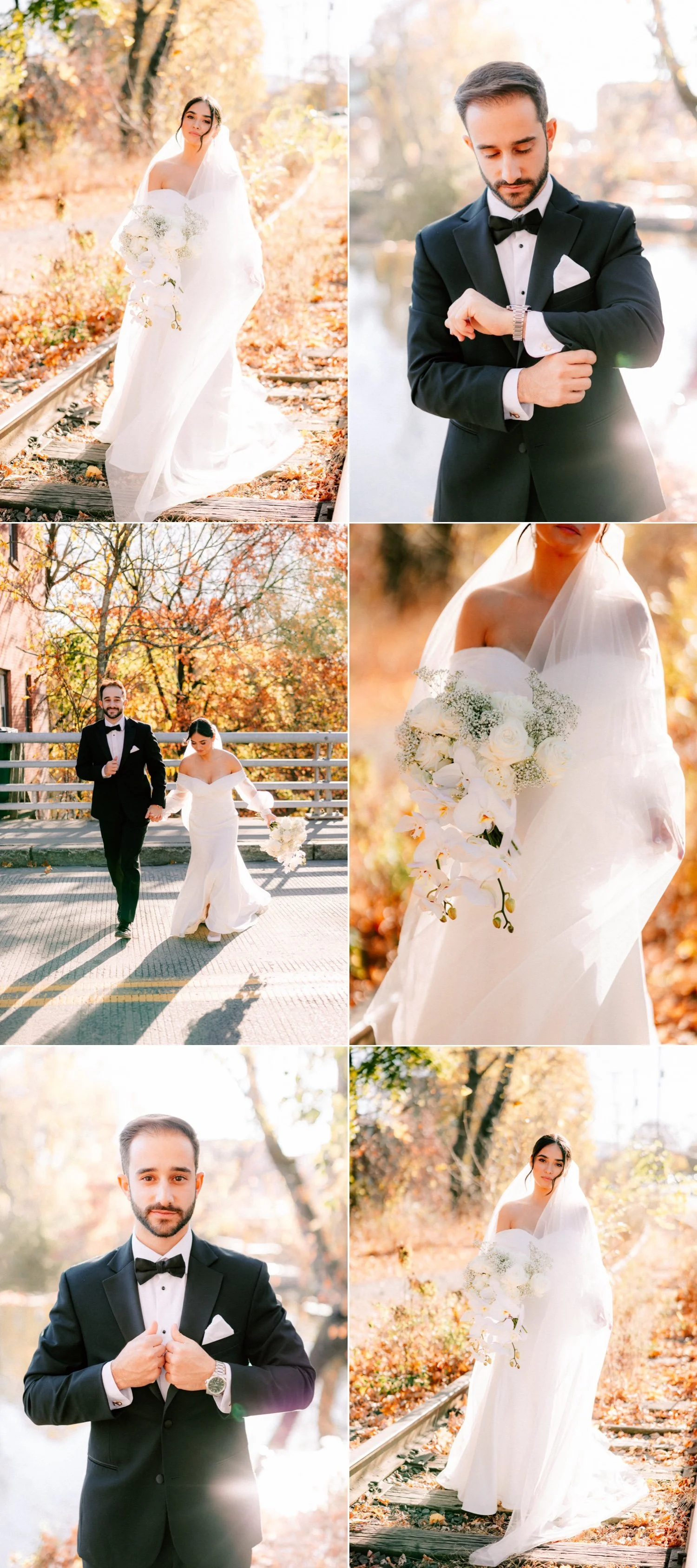 documentary photographs of wedding couple in beacon ny on their wedding day at the roundhouse